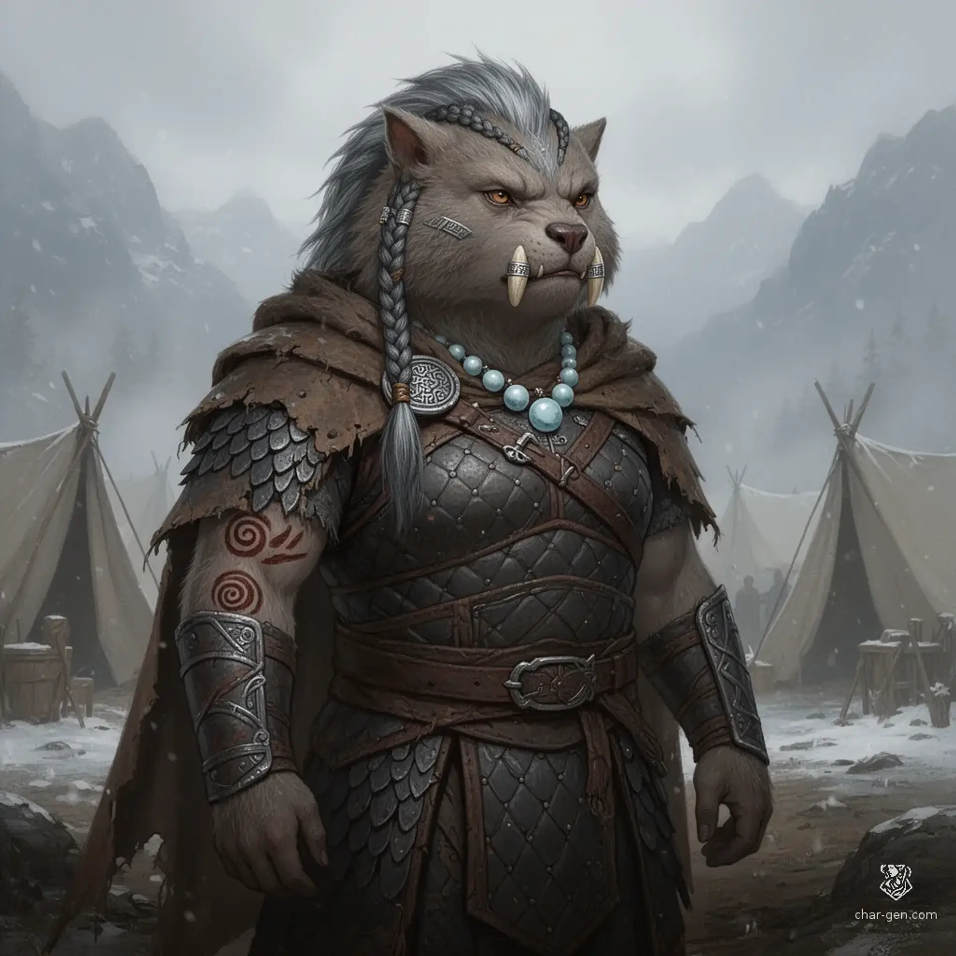 Asha Koru - AI-generated fantasy NPC