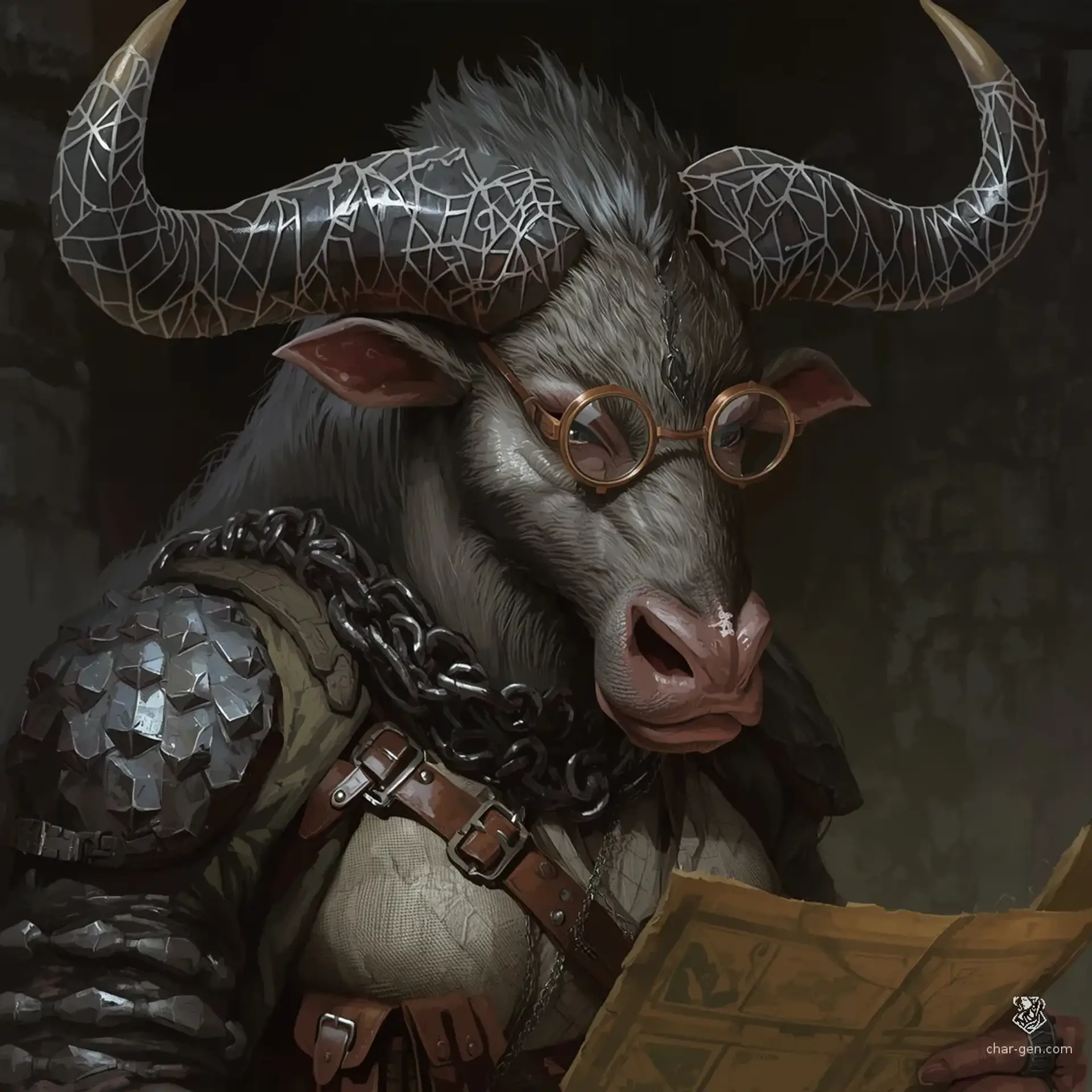 Runa Keh-Thorn - AI-generated fantasy NPC