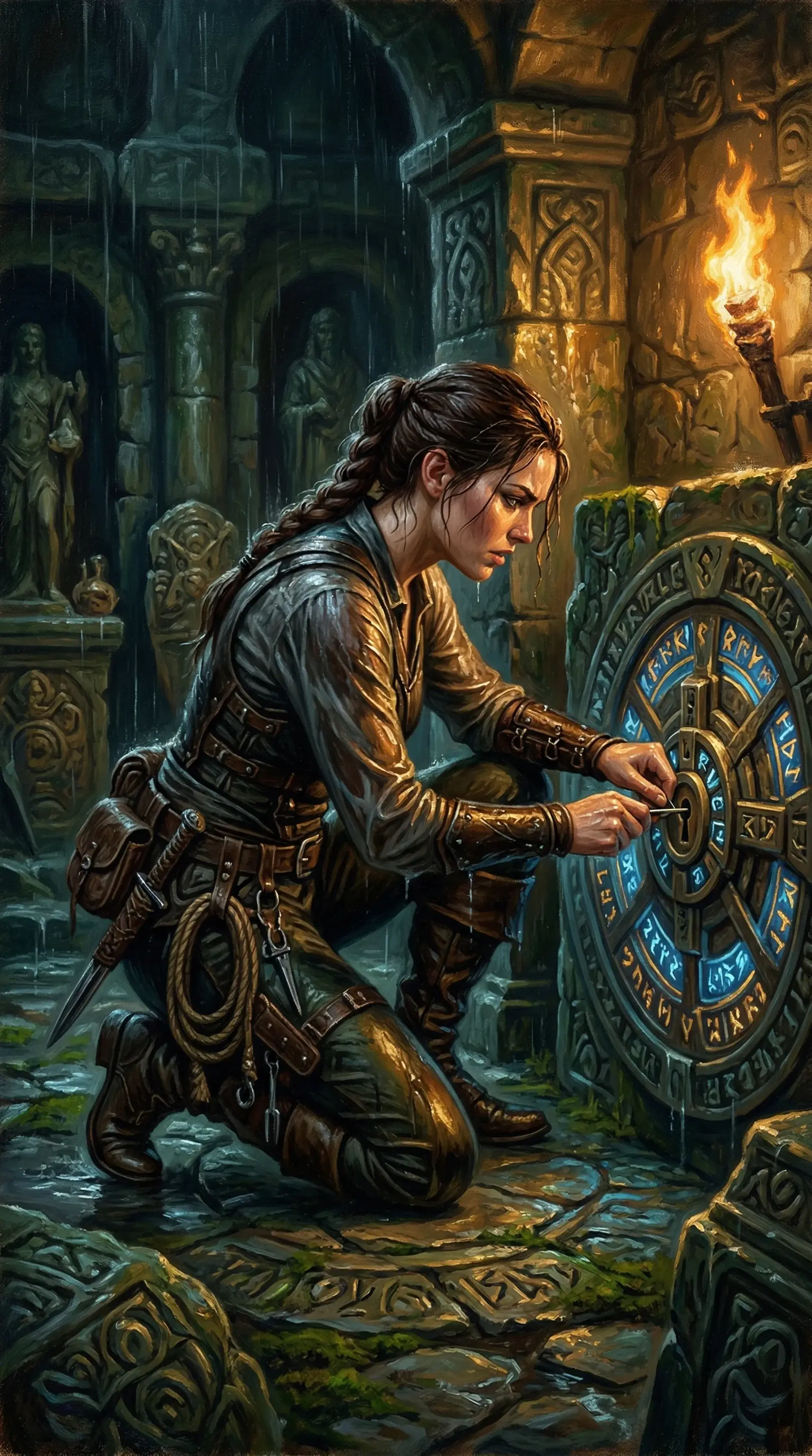 The Runelock Vault | Npc Fantasy Art | CharGen