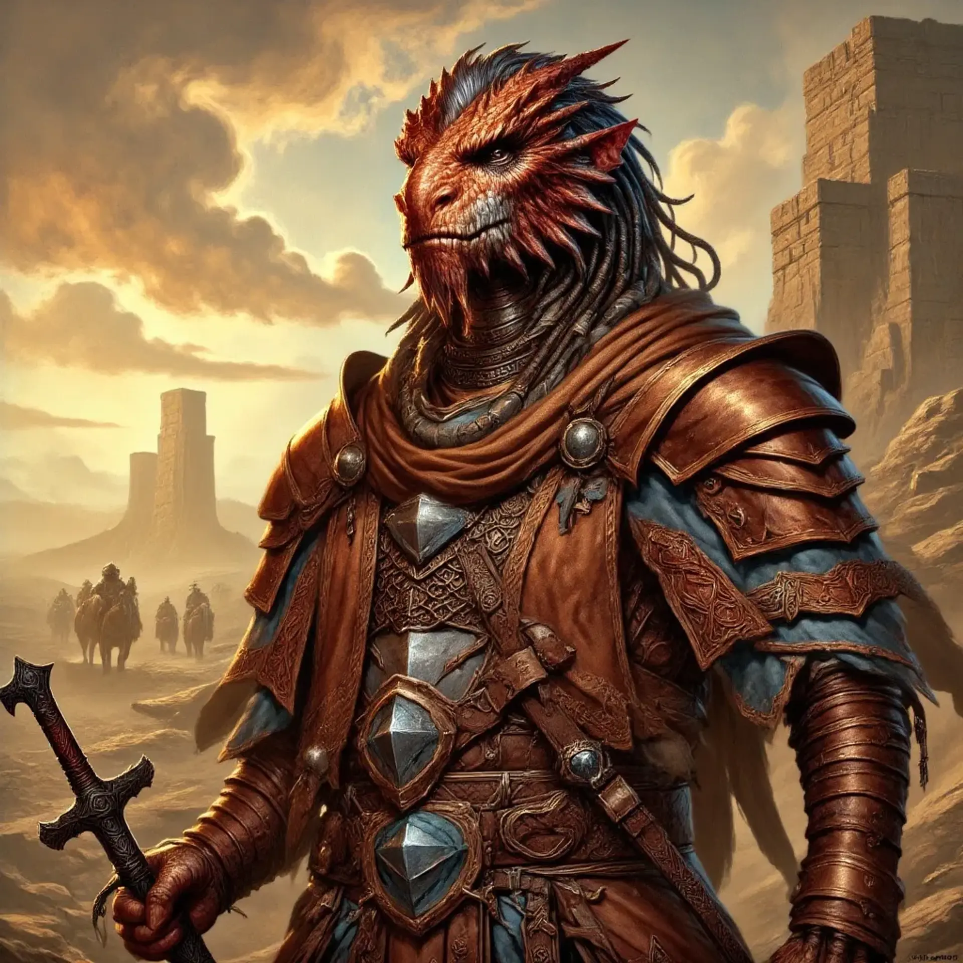 Verash-Khul of the Winded Ward - AI-generated fantasy NPC
