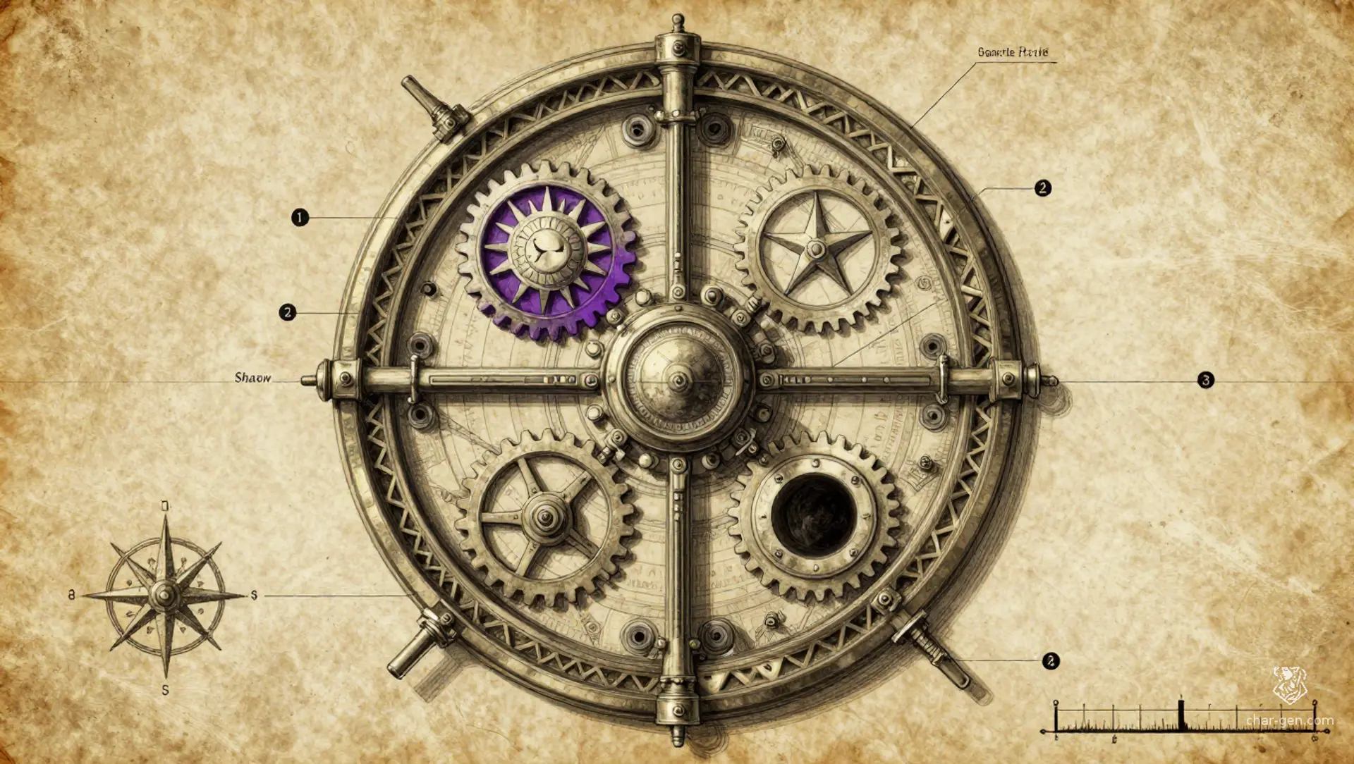 The Quadrant of the Chronos-King
