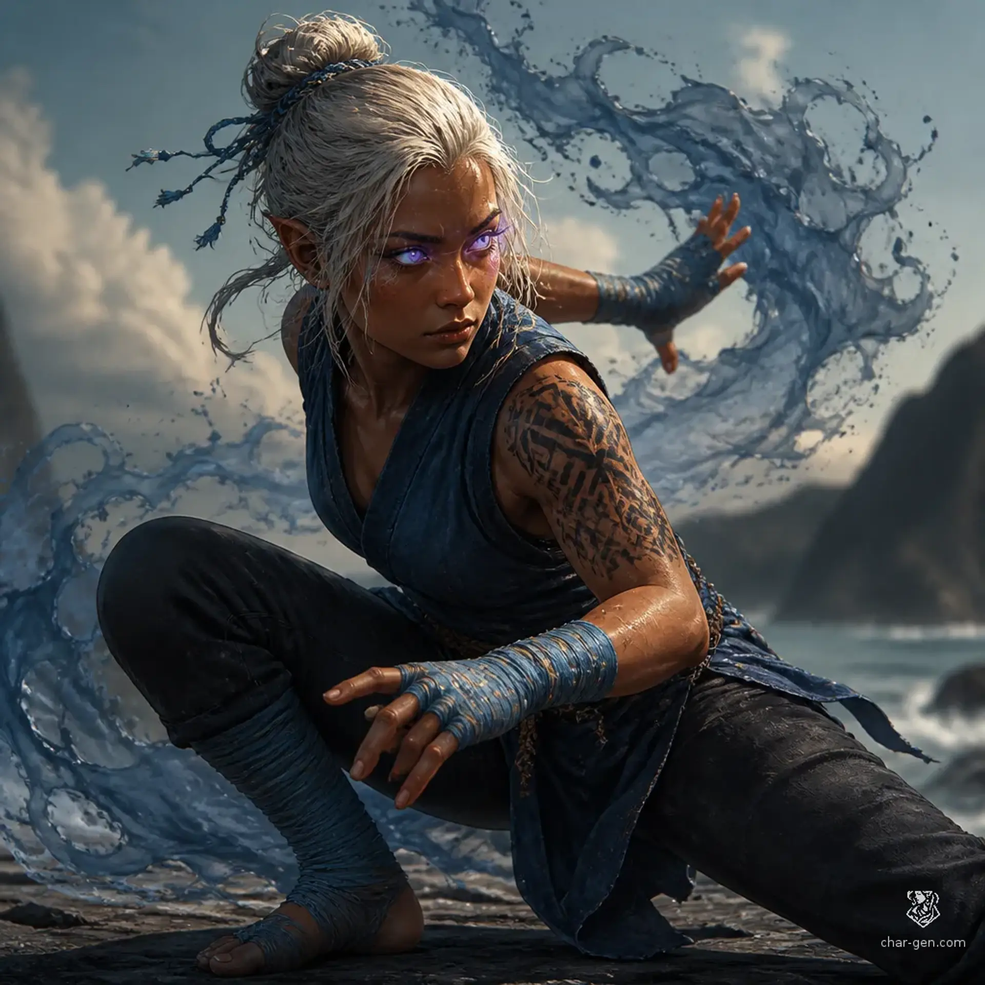 Seris Windstep | Fantasy NPC Generated by CharGen
