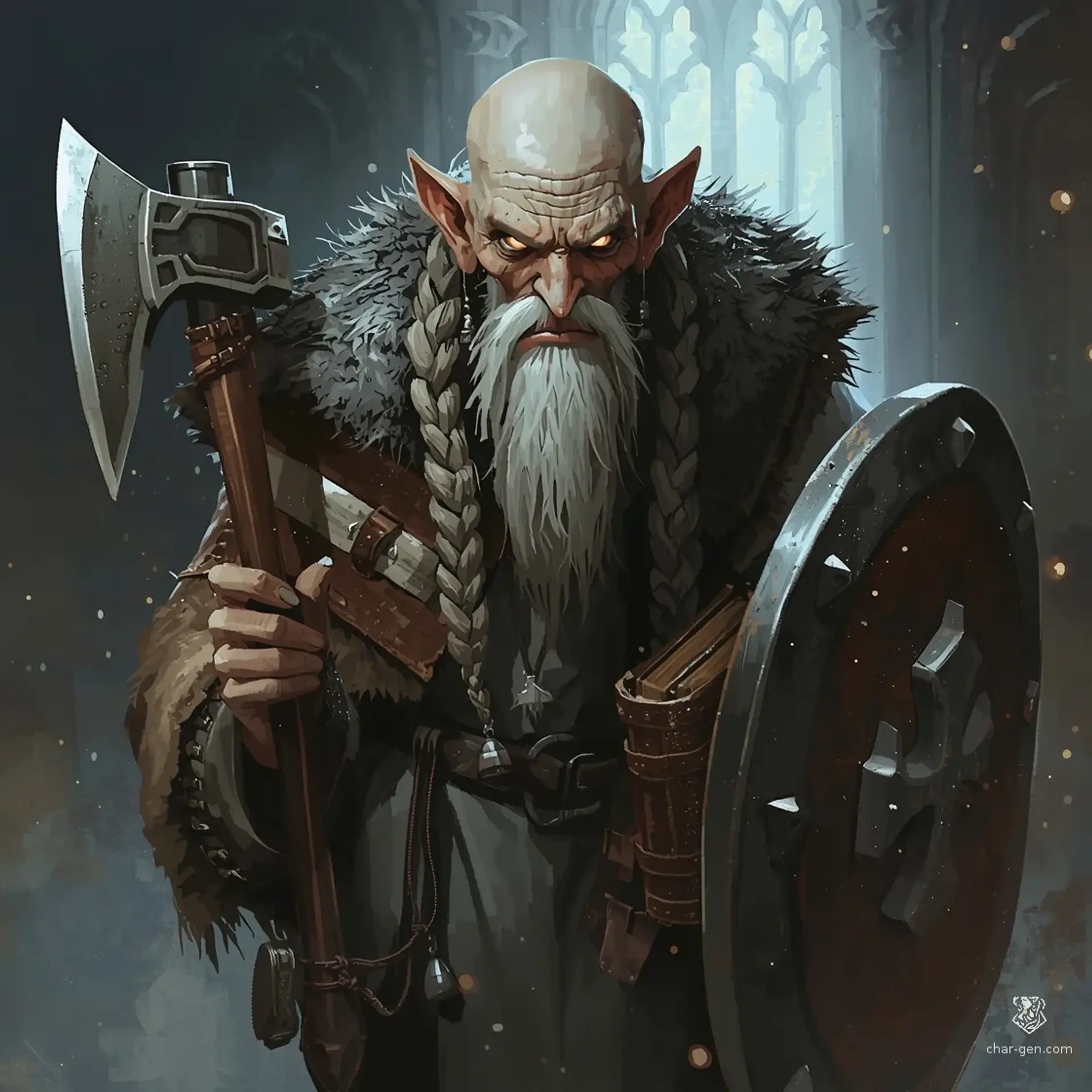 Durin Ironbrand - AI-generated fantasy Character