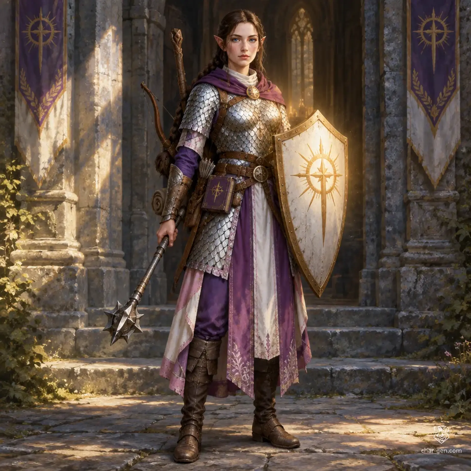 Athela - AI-generated fantasy Character