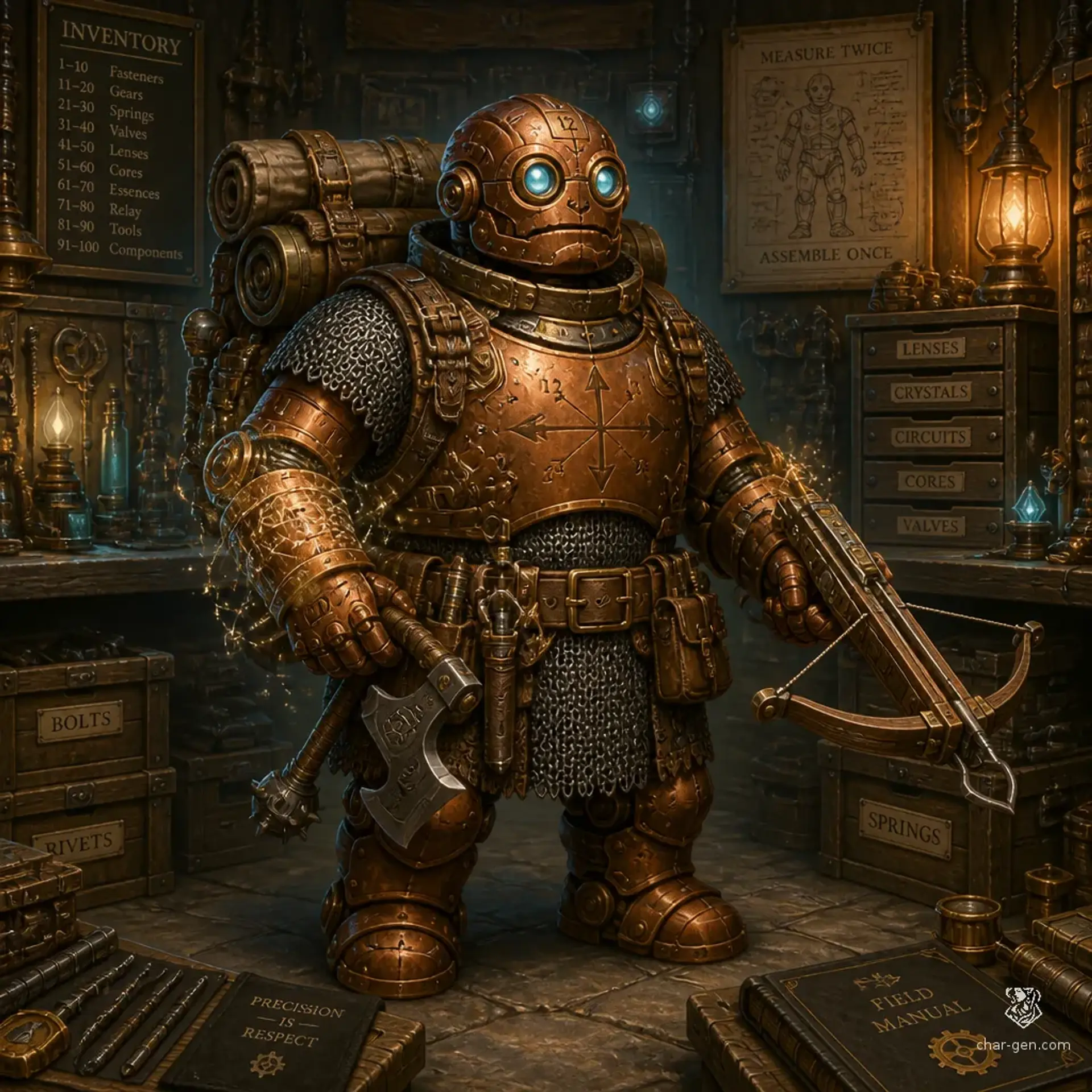 Garry - AI-generated fantasy Character