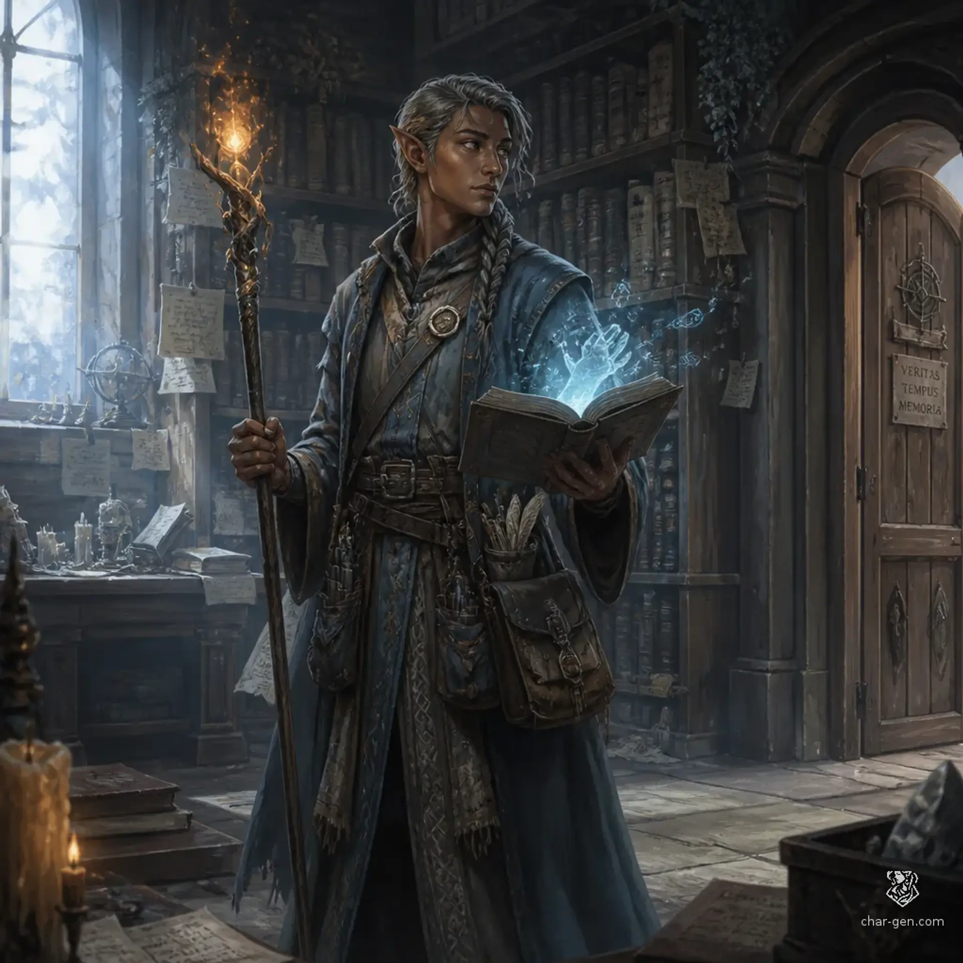Eirion Pell - AI-generated fantasy Character