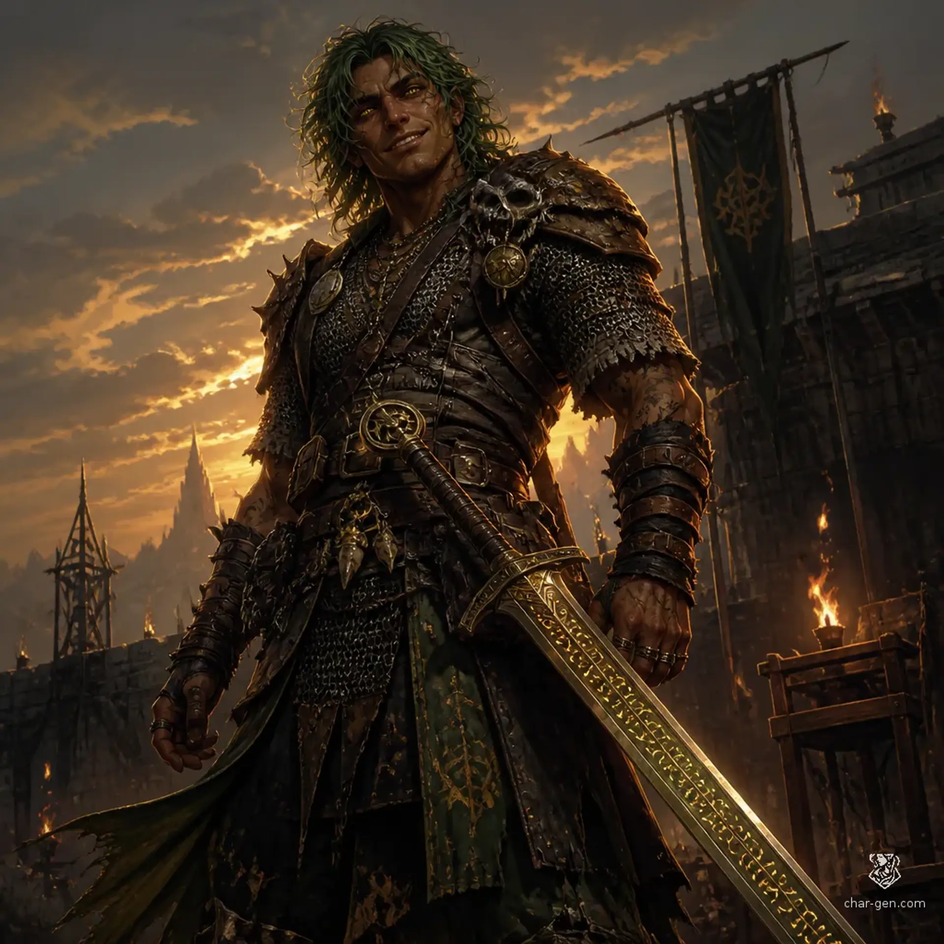 Altaeï - AI-generated fantasy Character