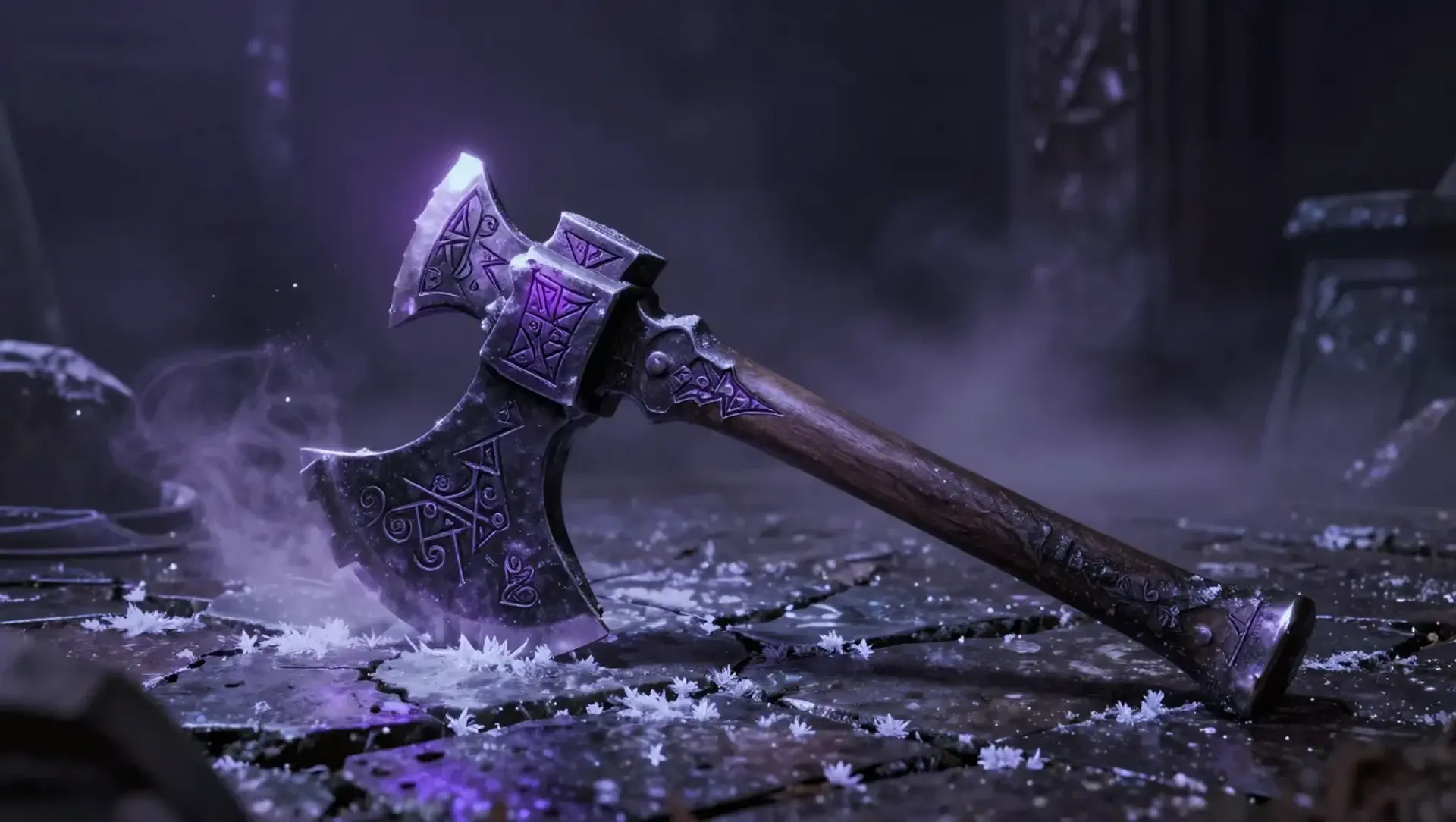 Vithar's Void-Sunderer - AI-generated fantasy Magic Item