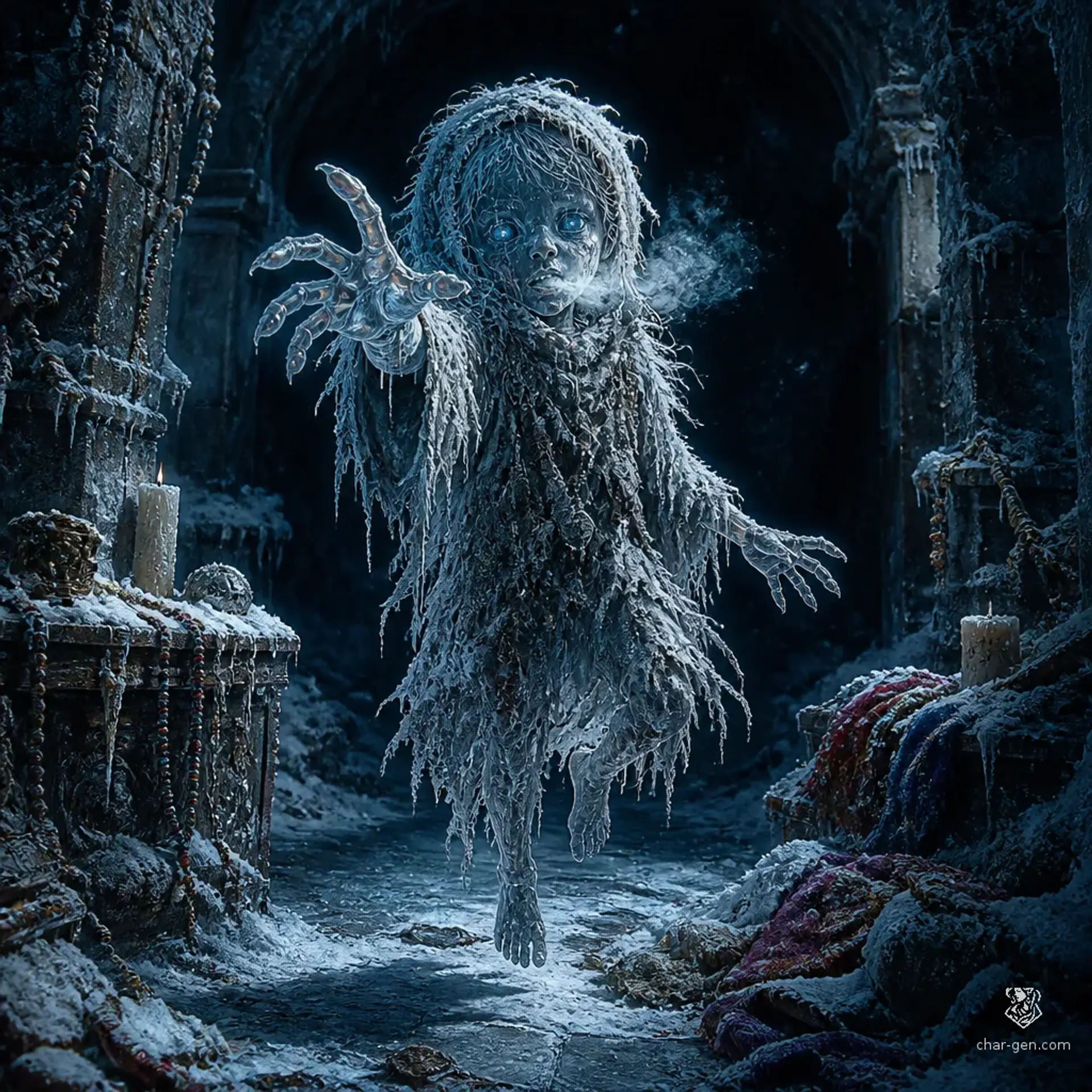 The Rime-Bound Echo | Fantasy Monster Generated by CharGen