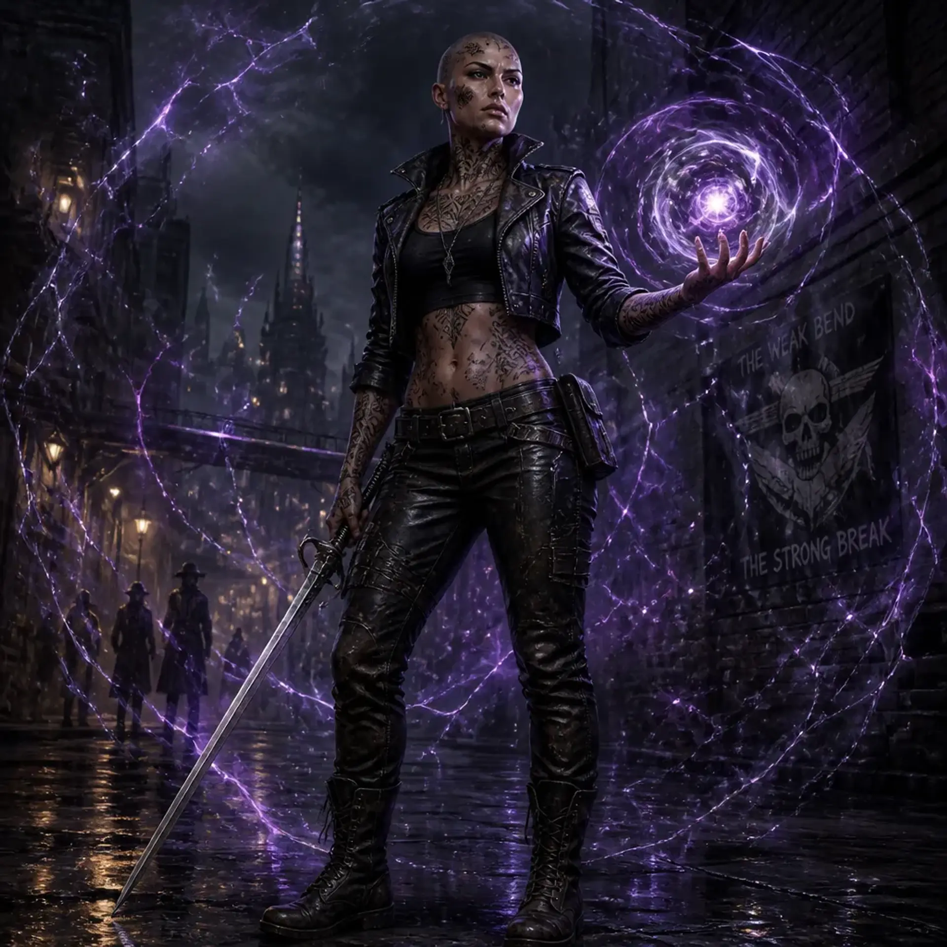 Nyx Vale - AI-generated fantasy Character