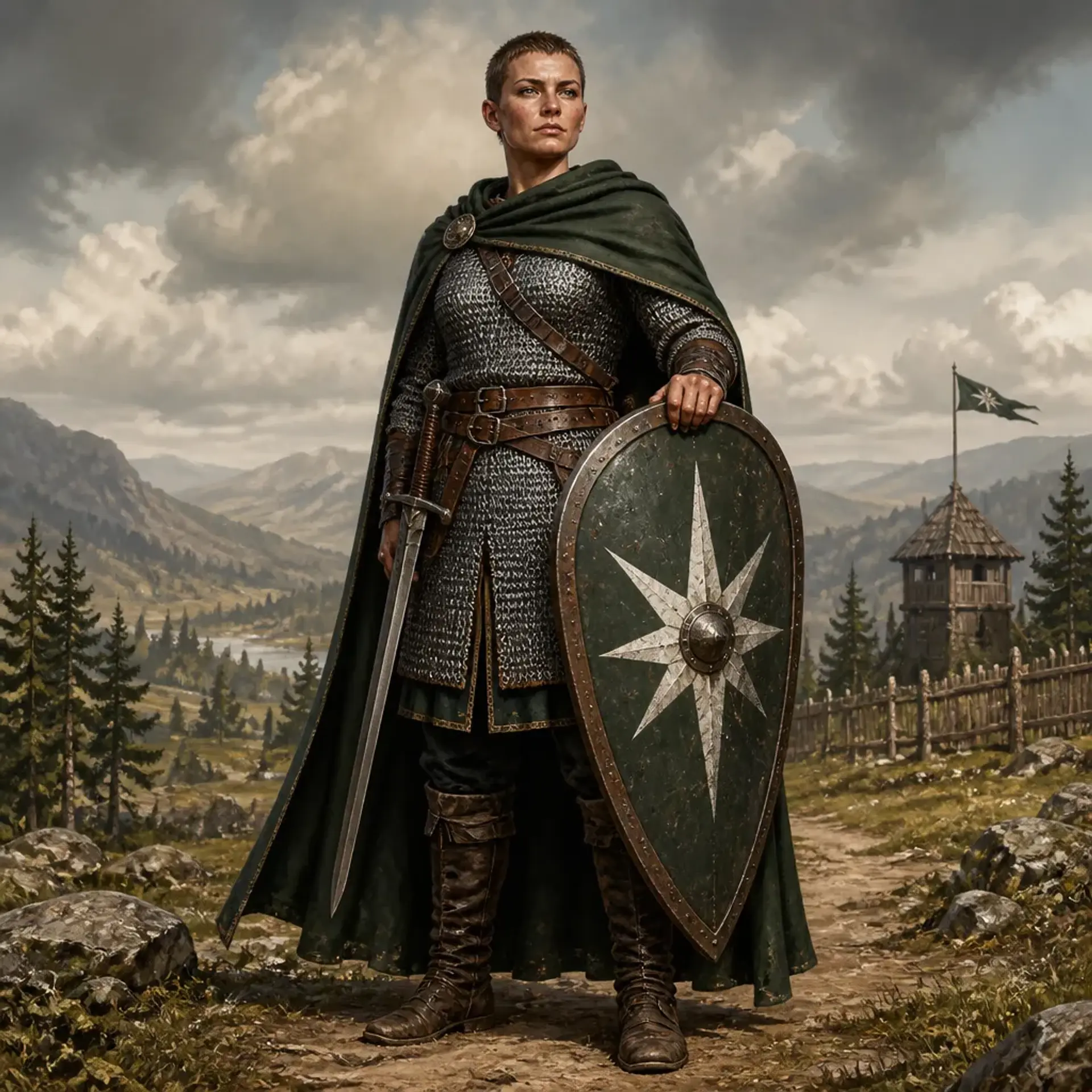 Maris Vane - AI-generated fantasy Character