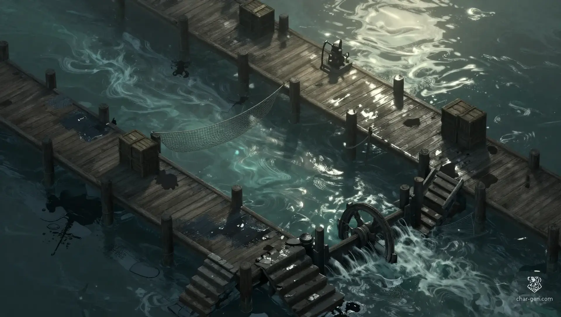 Keep the Aboleth Out of the Water - AI-generated fantasy Encounter