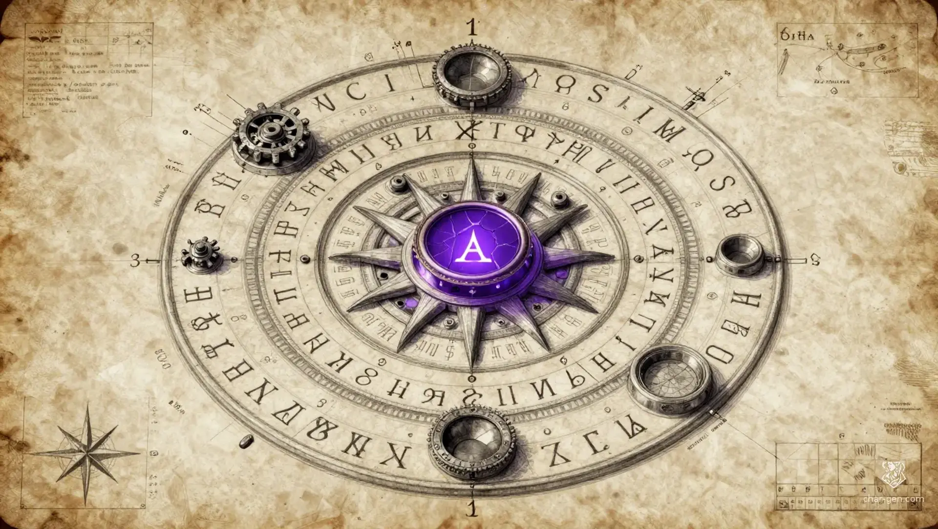 The Last Light Judgment - AI-generated fantasy Puzzle
