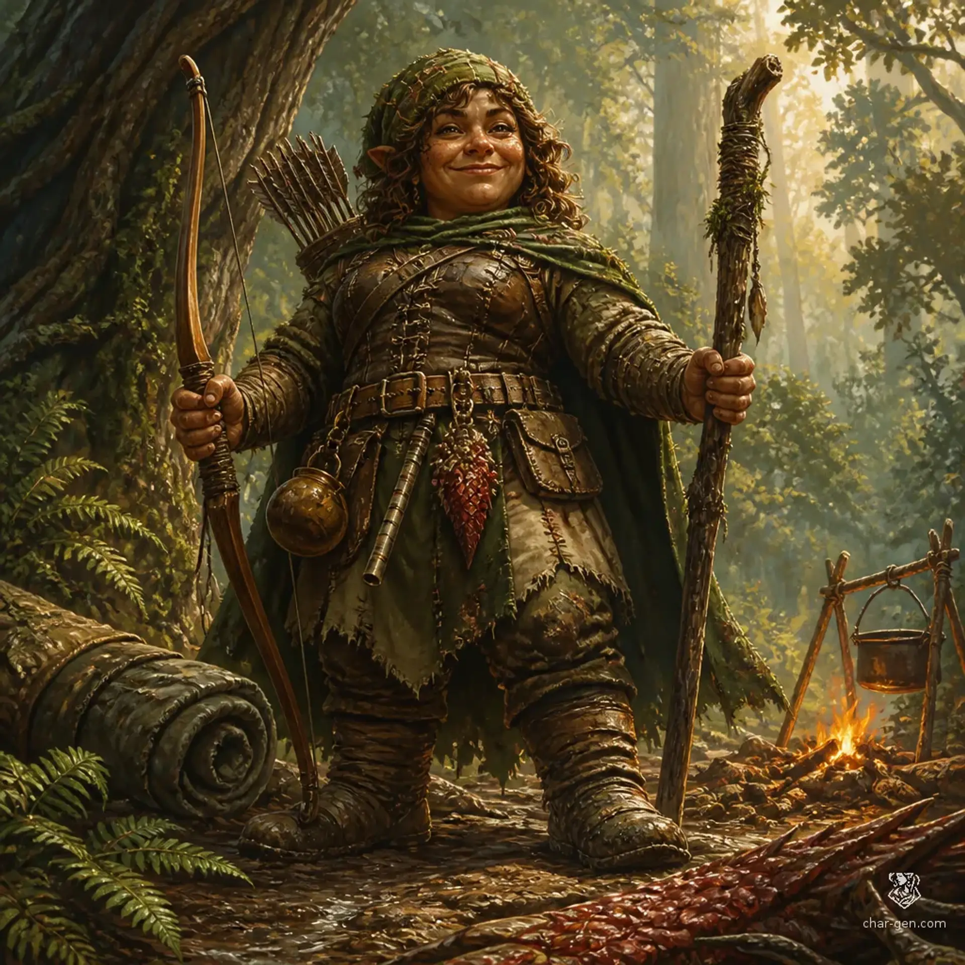 Merrit Orbel - AI-generated fantasy Character
