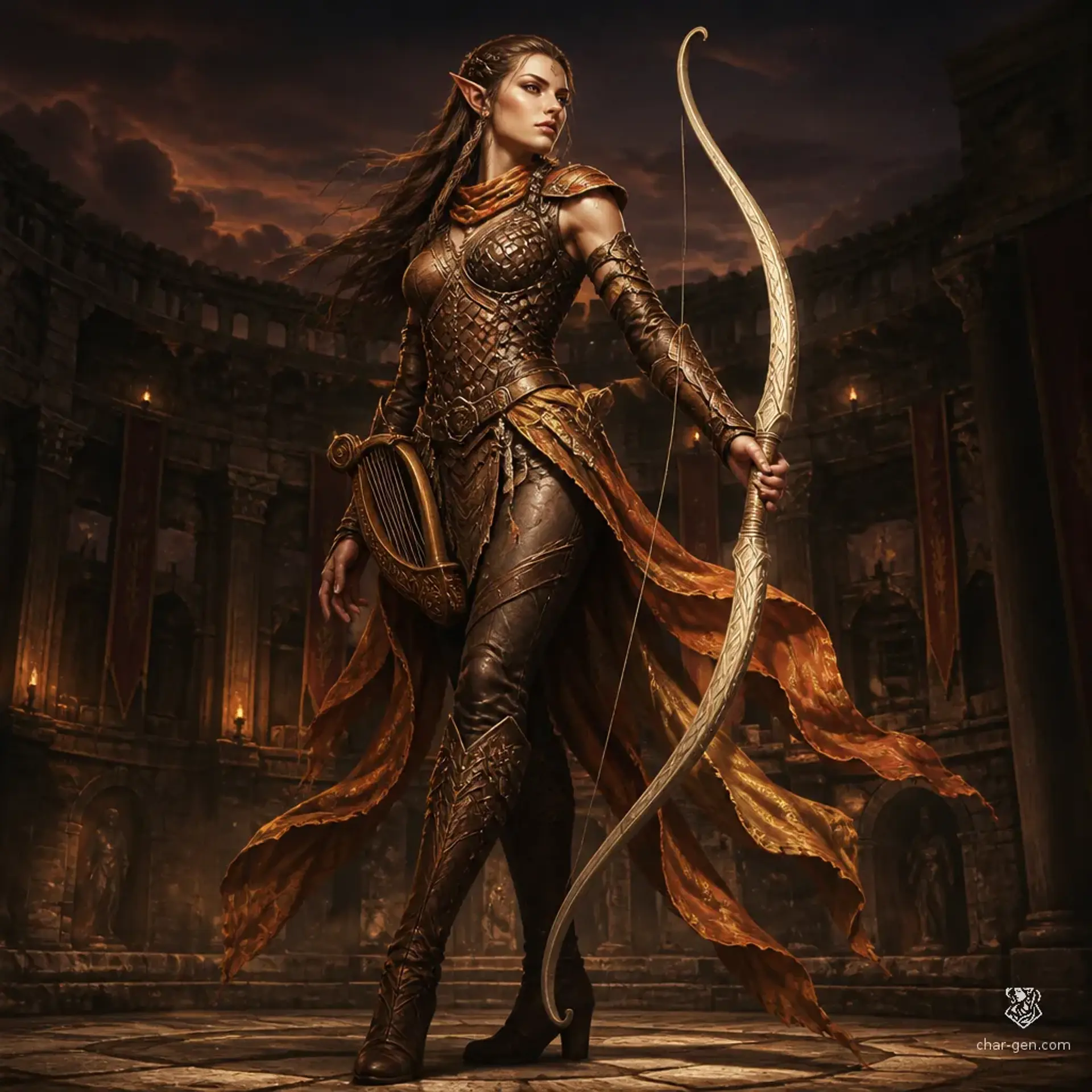 Misha Kishmishina - AI-generated fantasy Character