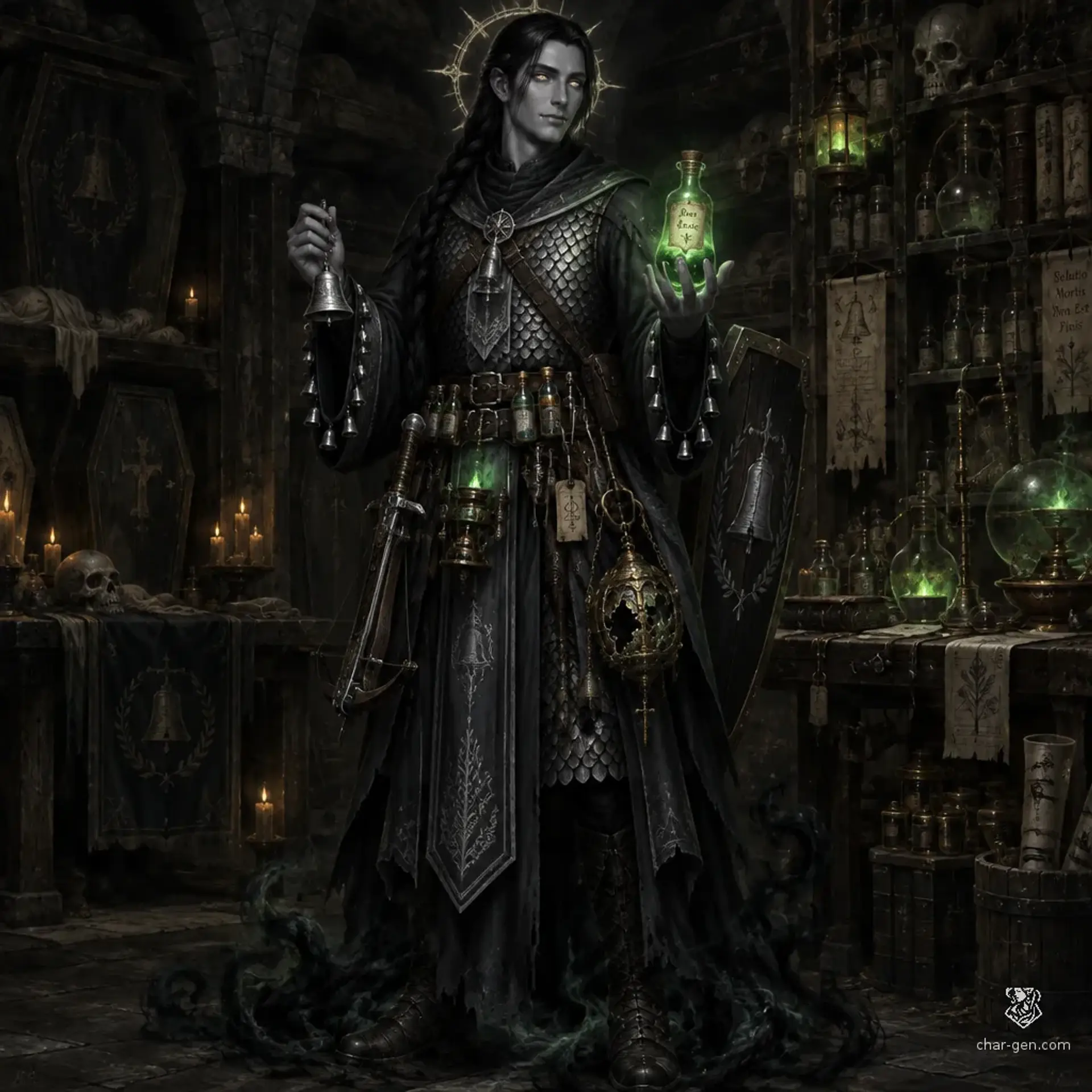 Tolen - AI-generated fantasy Character
