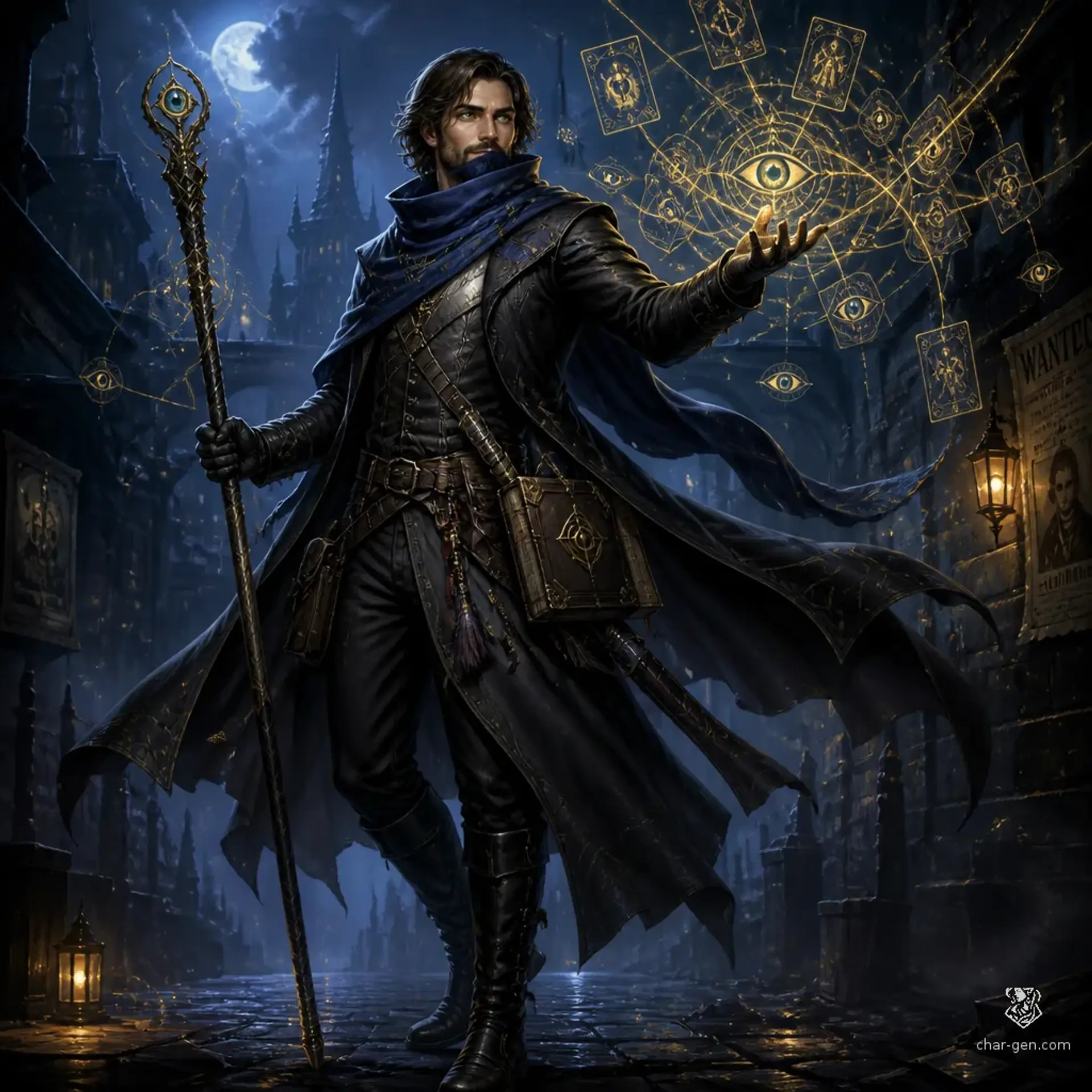 Premie Jager - AI-generated fantasy Character