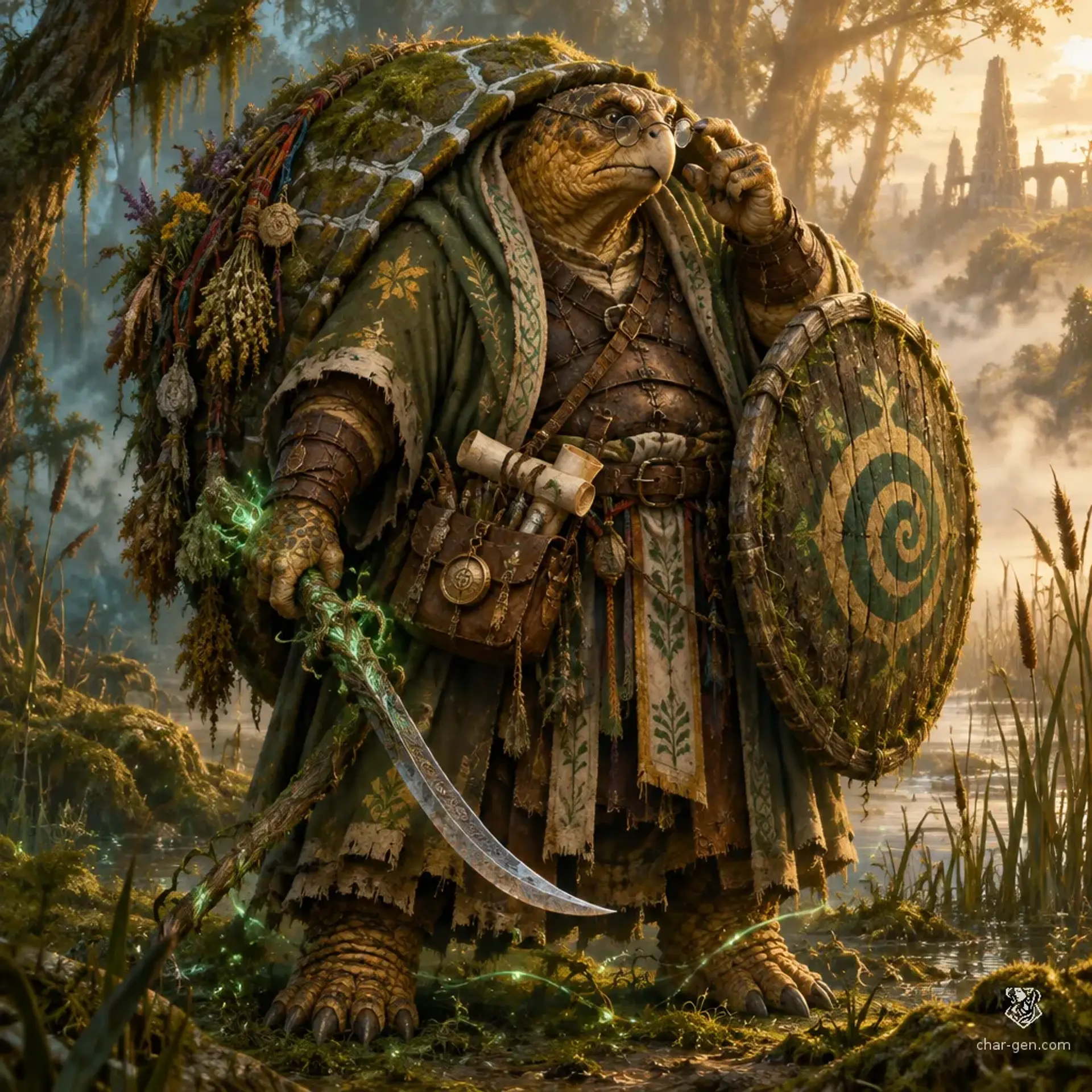 Albert - AI-generated fantasy Character