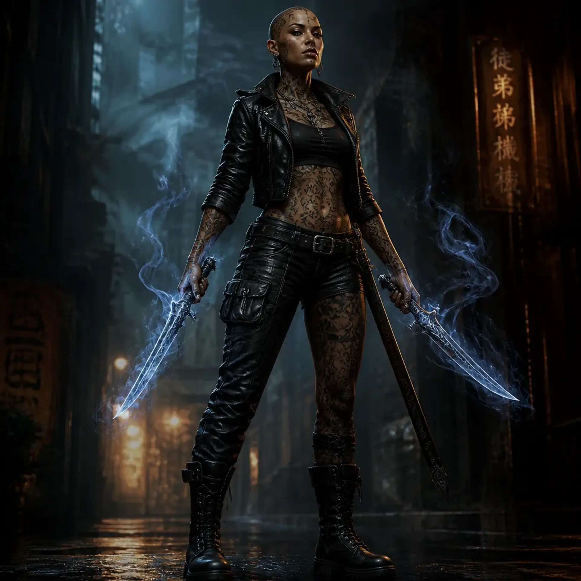 Vikasha - AI-generated fantasy Character