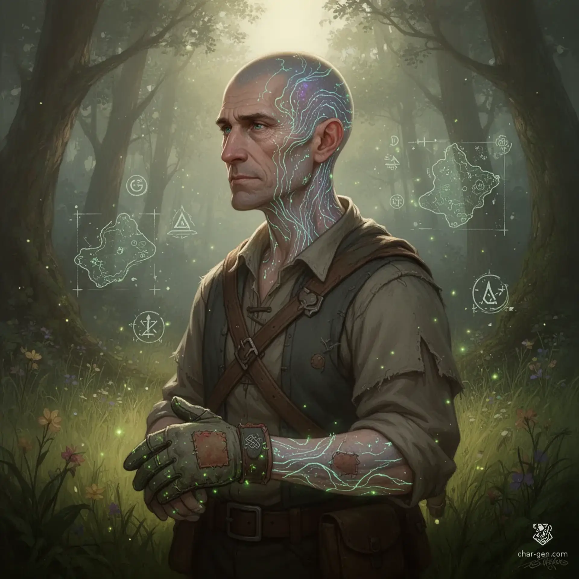 Veylan Marr - AI-generated fantasy NPC