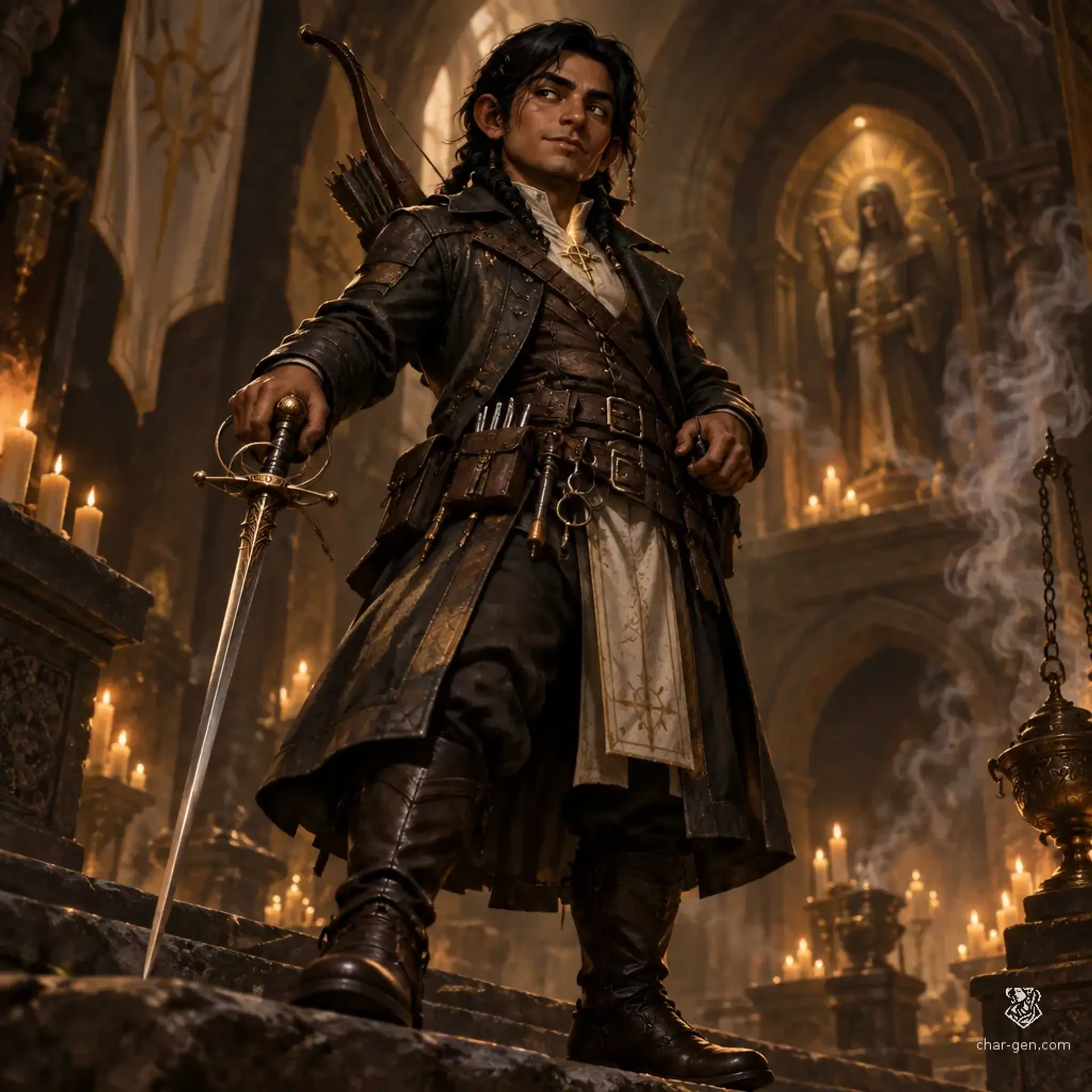 Brode - AI-generated fantasy Character