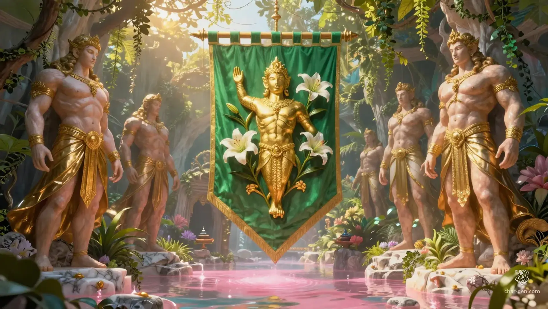 The Viridian Phalanx of Oun-Saet