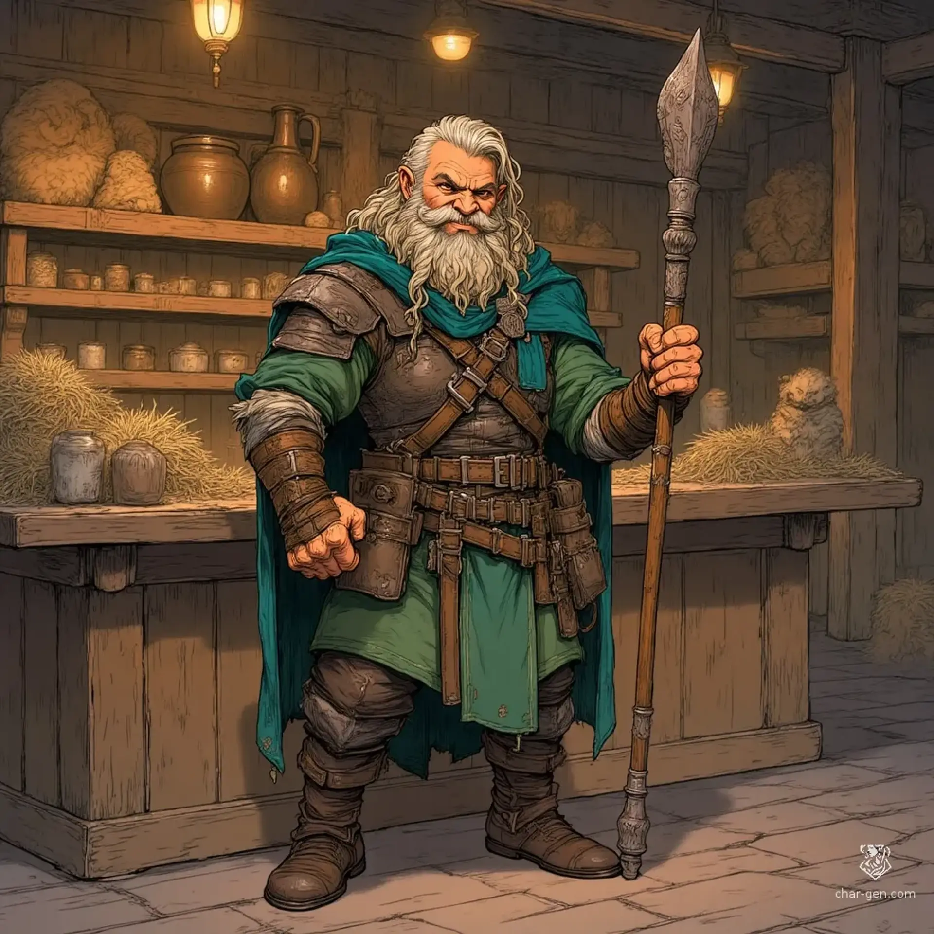 Rell Thorneburrow - AI-generated fantasy NPC