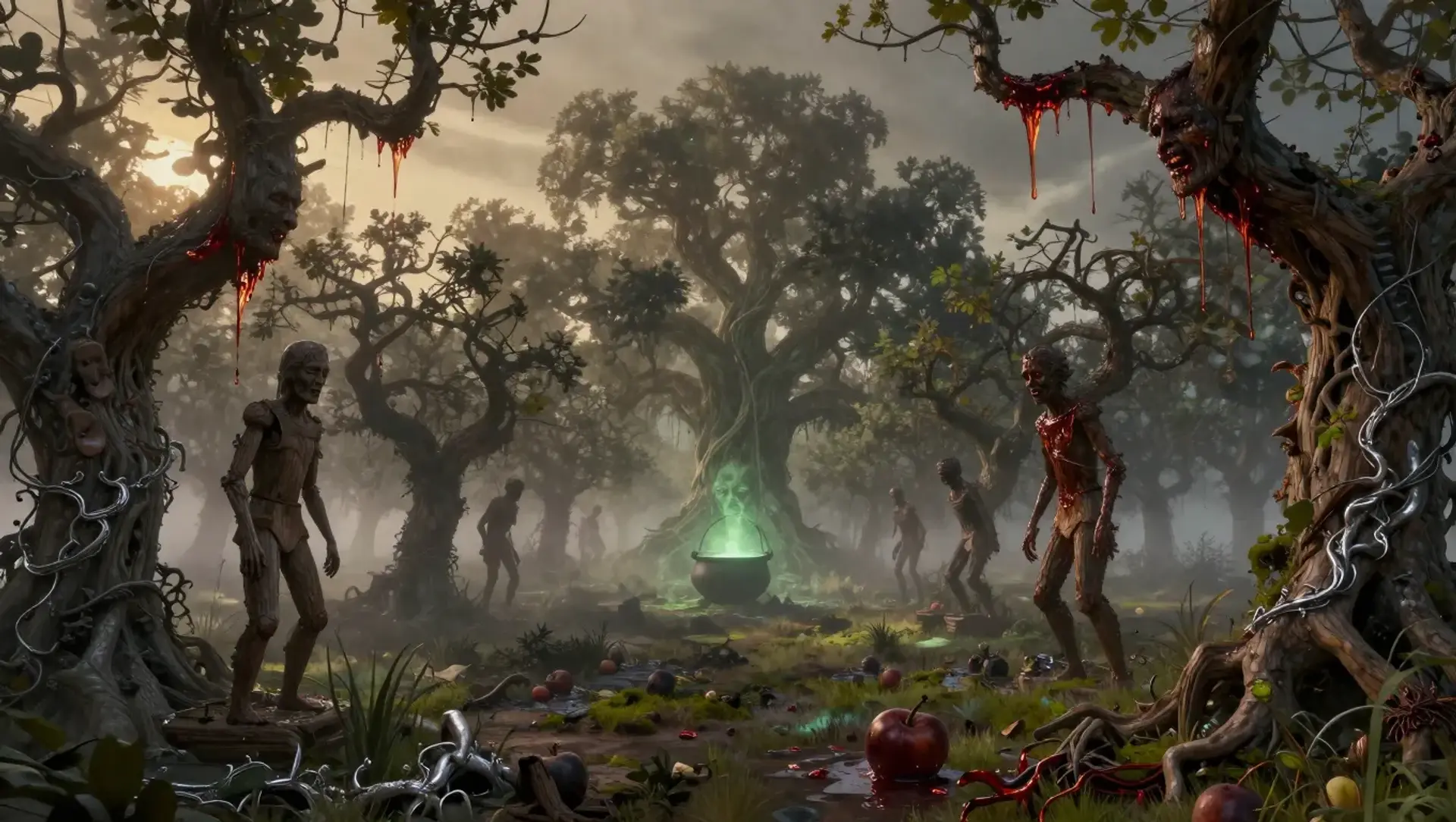 The Hollow Harvest - AI-generated fantasy Quest