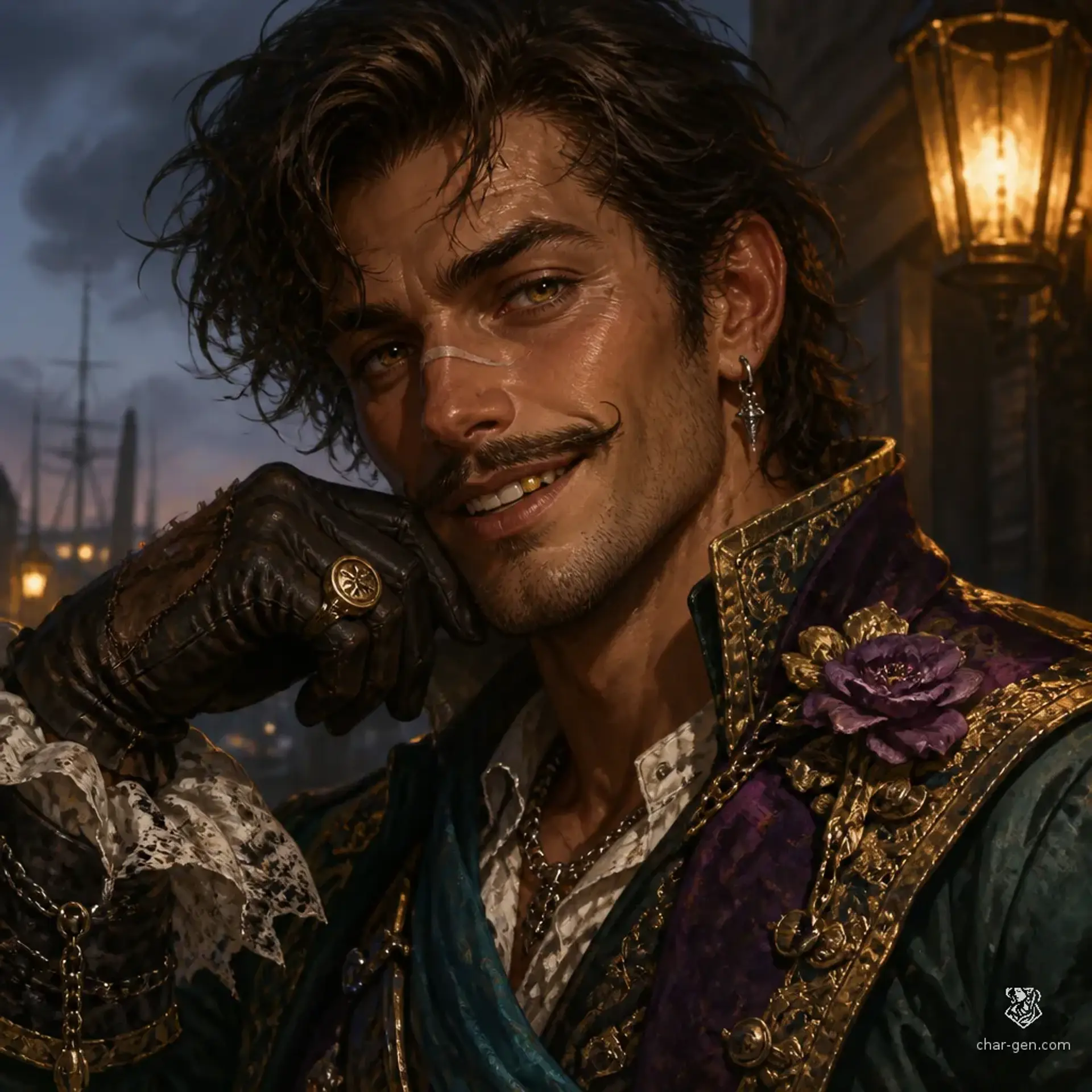 Vasko Donal - AI-generated fantasy NPC
