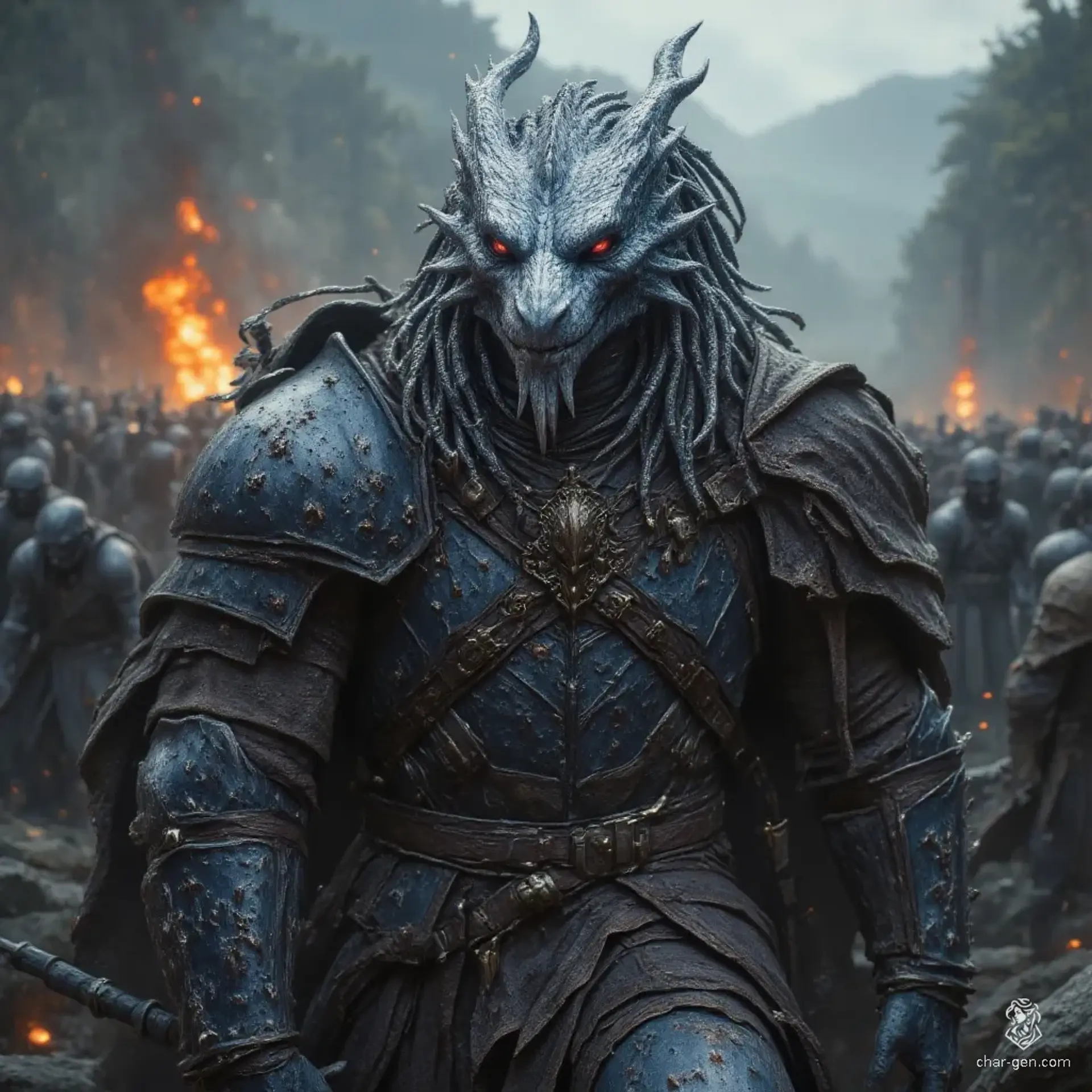 Vharak Moltharaz - AI-generated fantasy NPC