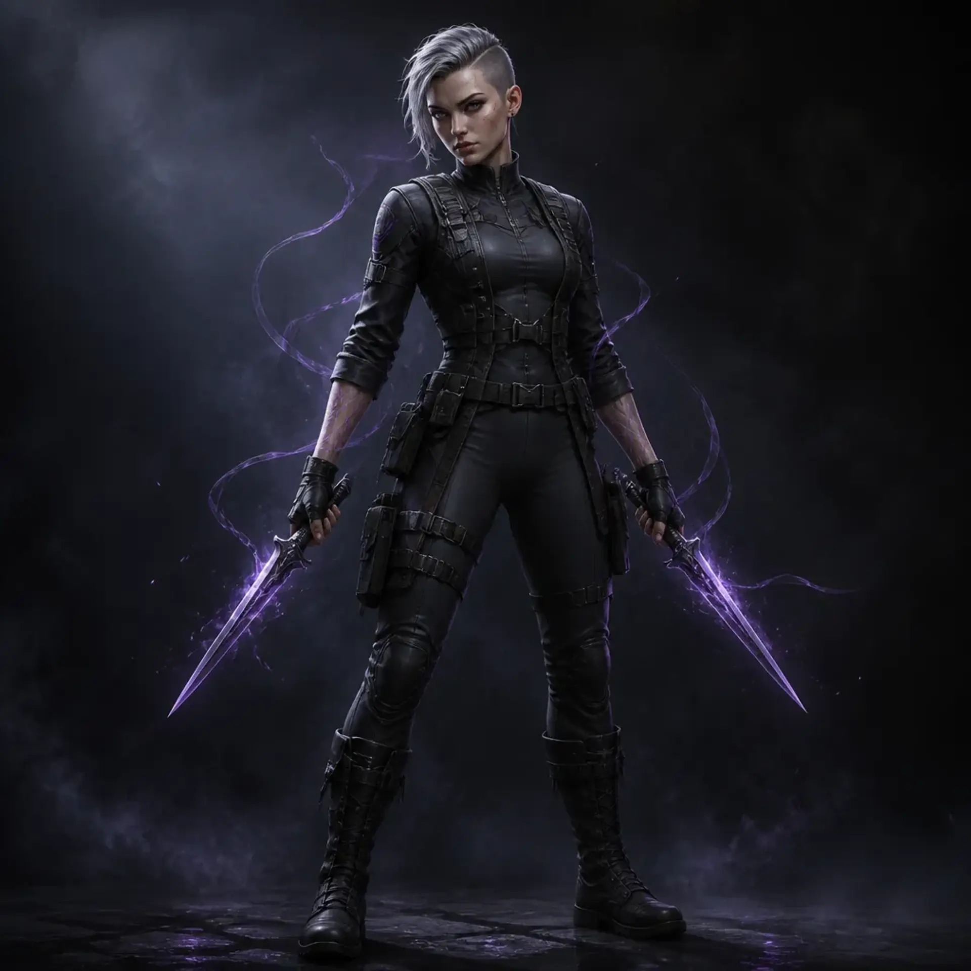 Vakaria Veyr - AI-generated fantasy Character