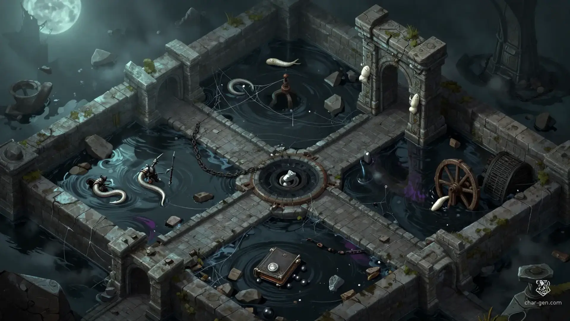 Retrieve the Blight Evidence from the Drowned Gate