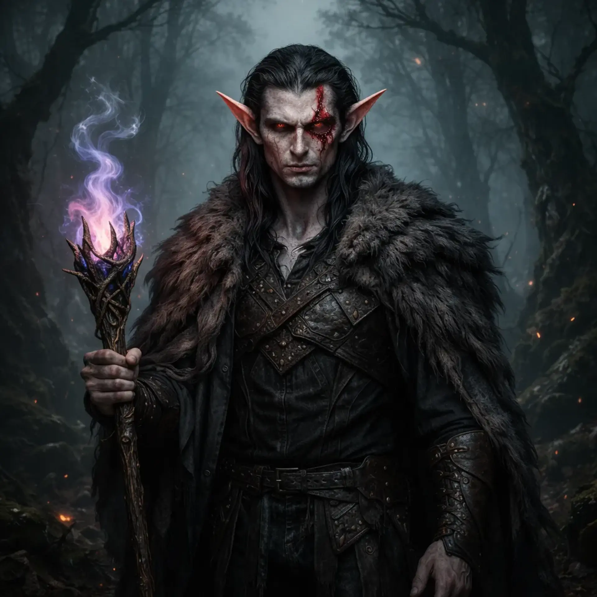 (Peak Watch) Vaelithar - AI-generated fantasy NPC