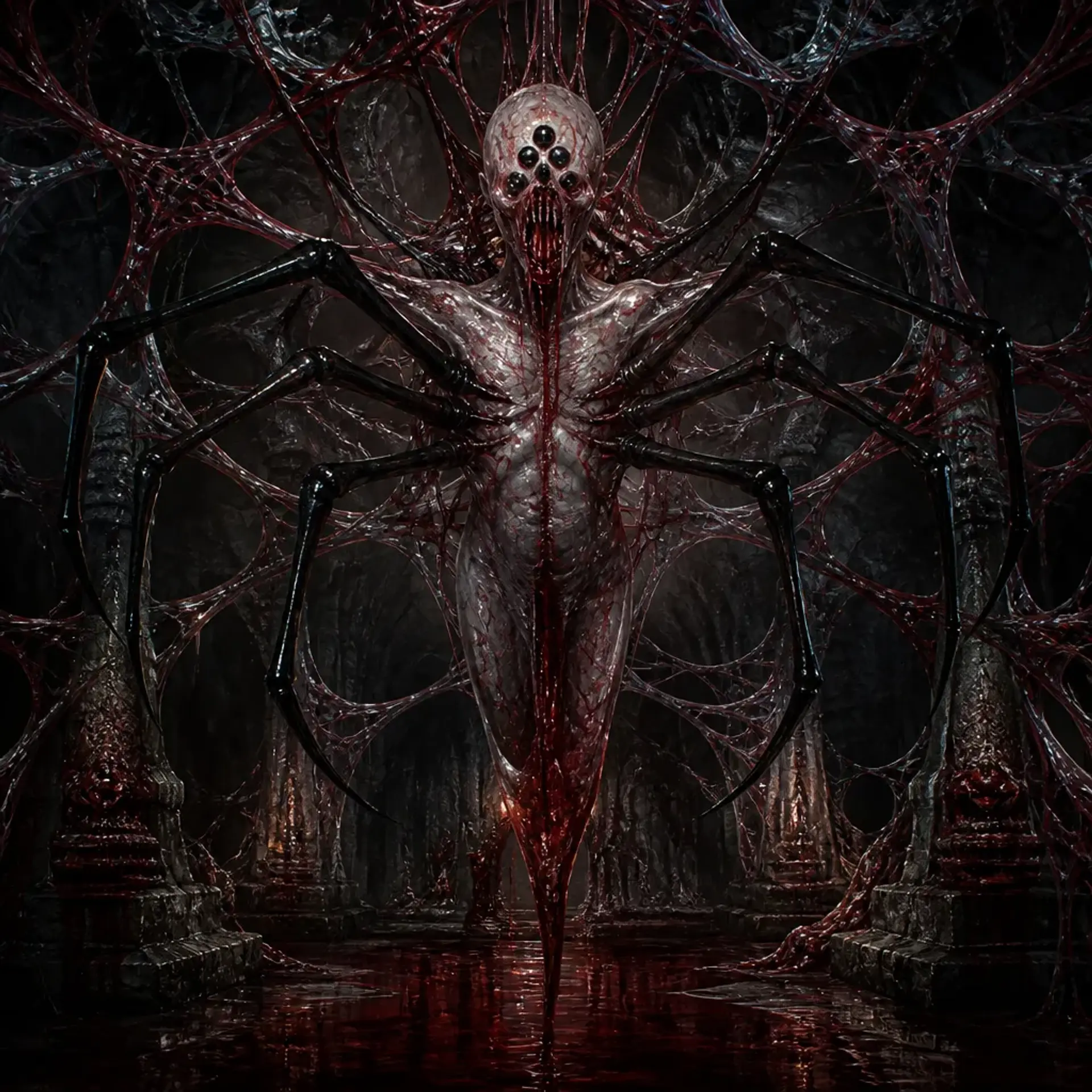Vessel of the Ritual - AI-generated fantasy Monster