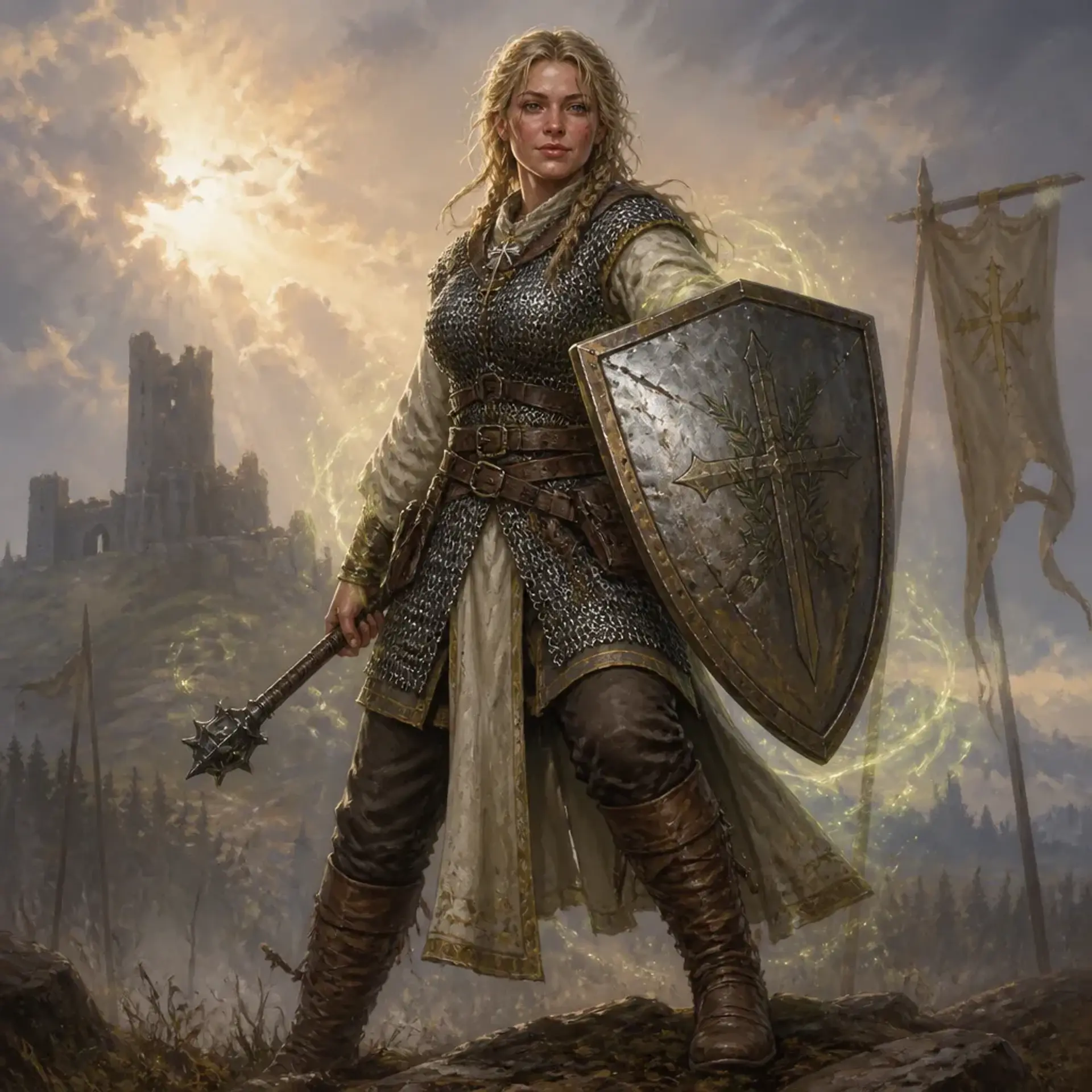 Nora Kivi - AI-generated fantasy Character