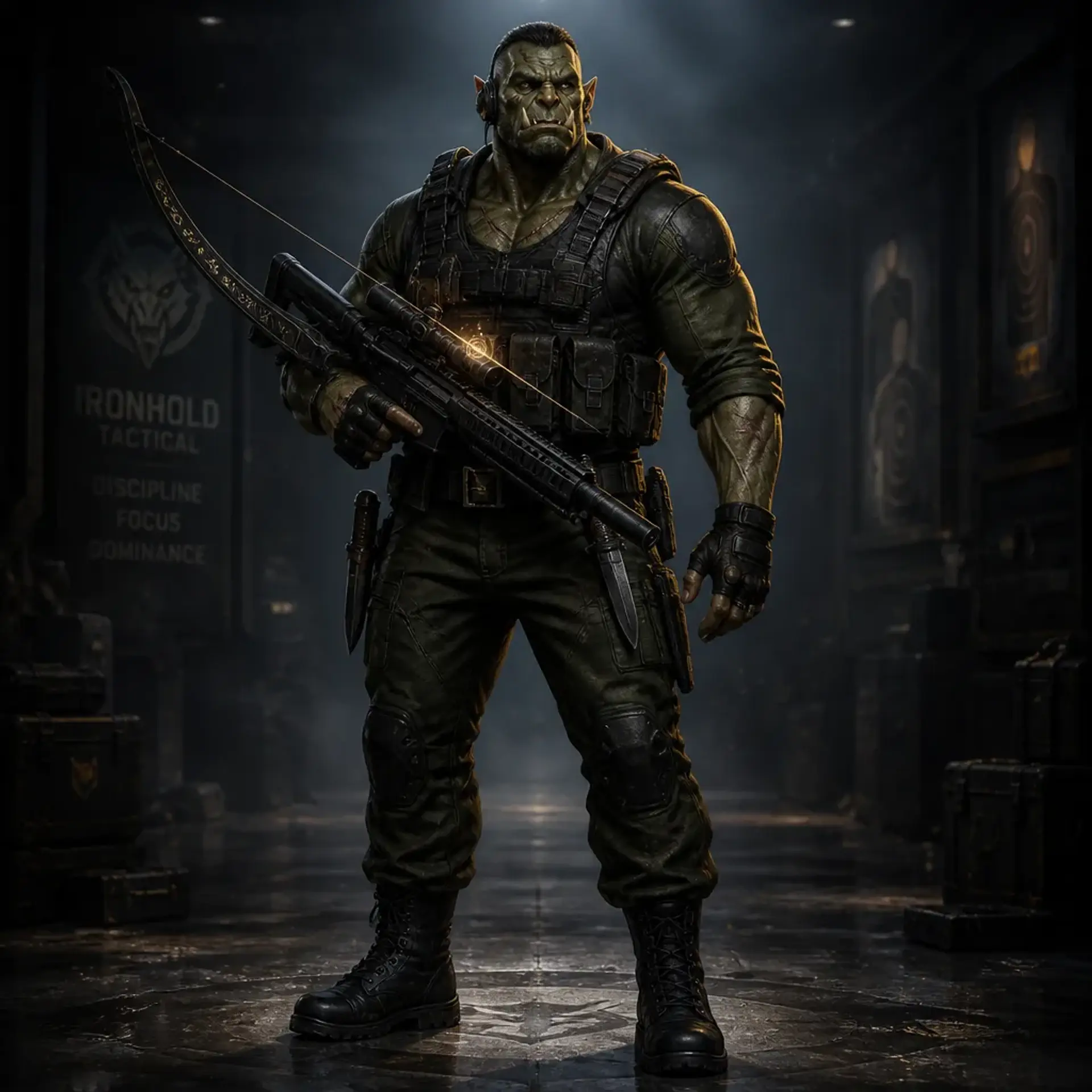 Gorak Irontrail - AI-generated fantasy Character
