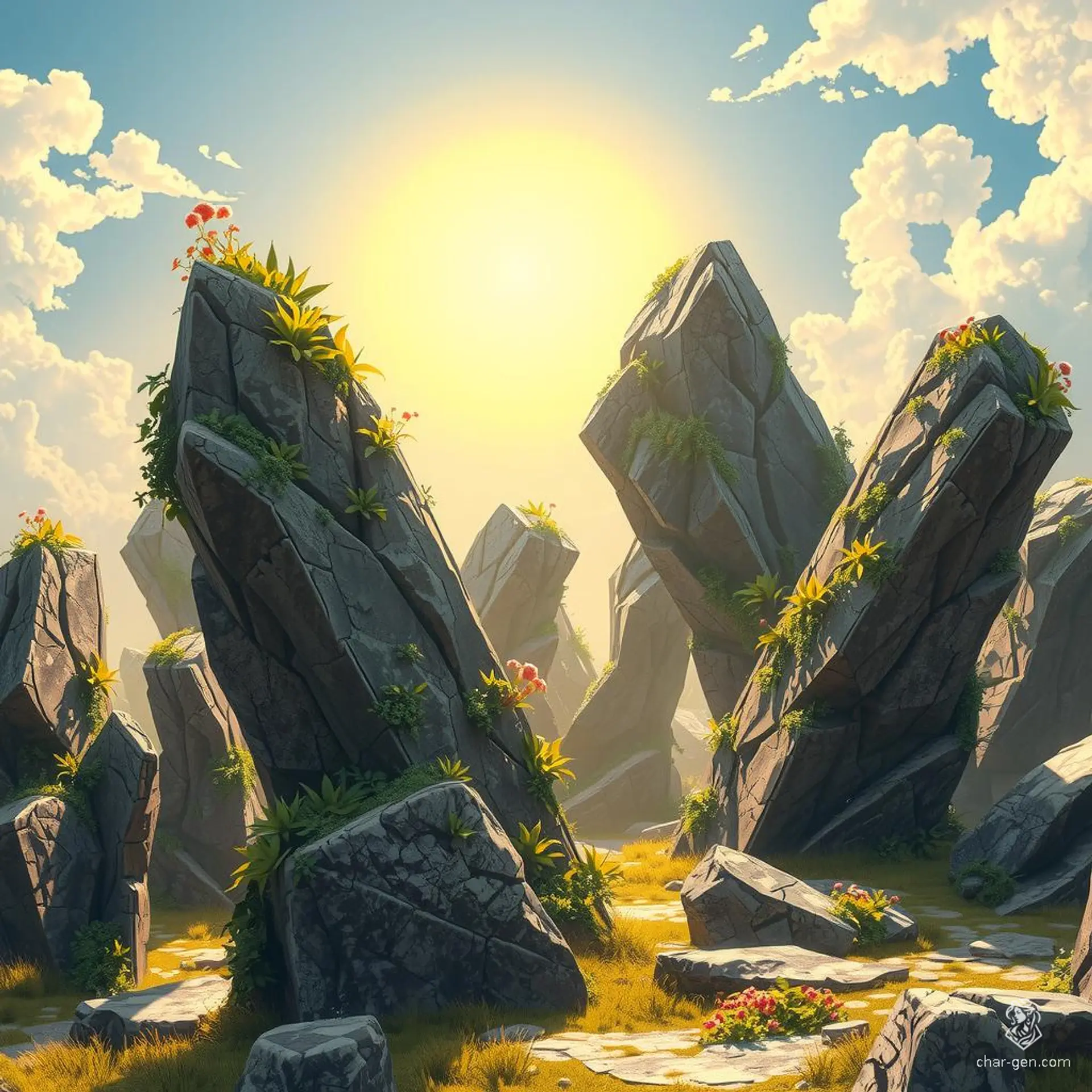 Of course! Please provide me with the details of the Fantasy Character you'd like me to describe.