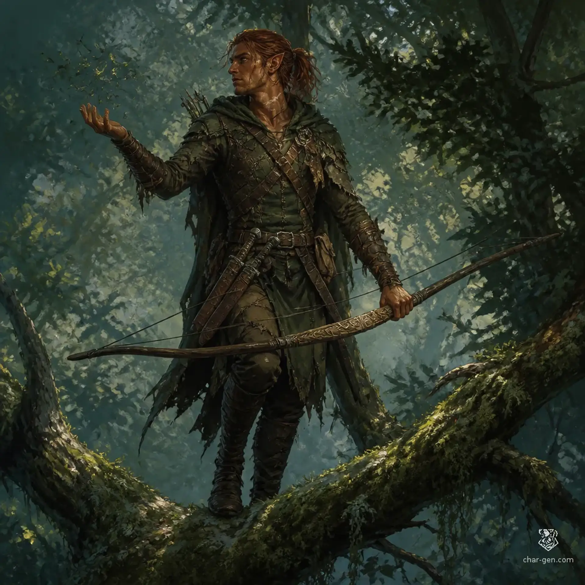 Amakiir - AI-generated fantasy Character
