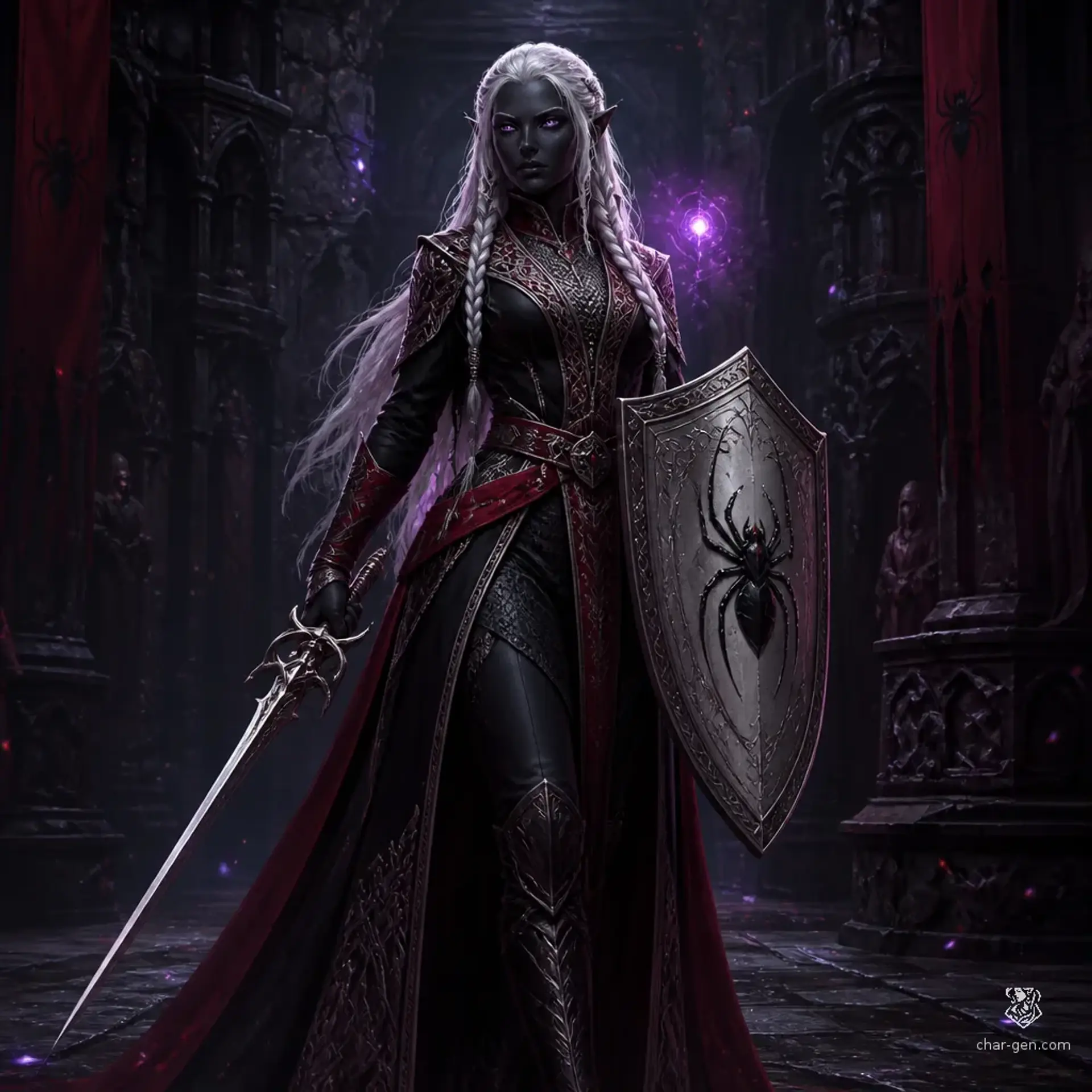 Aurelia Malice - AI-generated fantasy Character