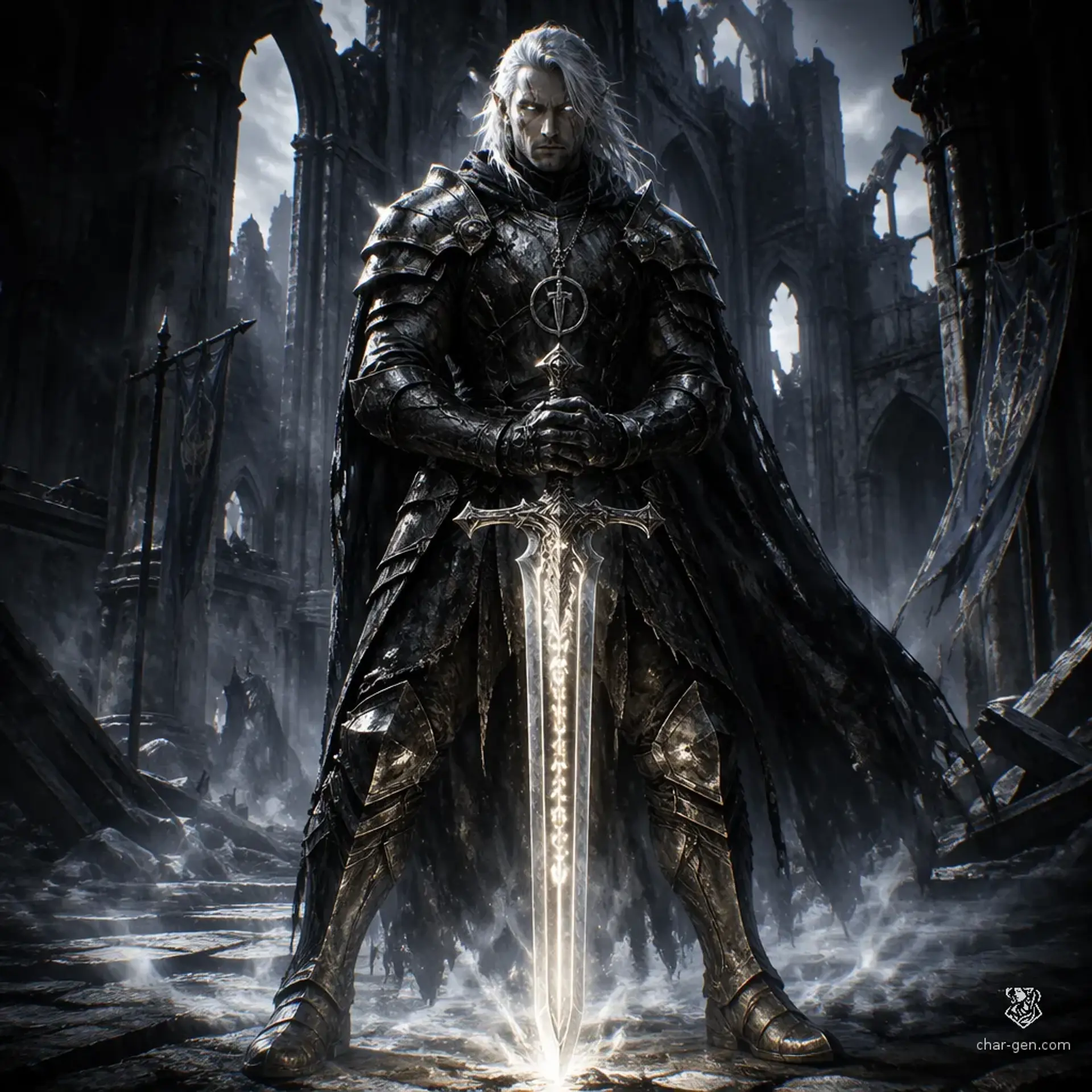 Alistair Thorne - AI-generated fantasy Character