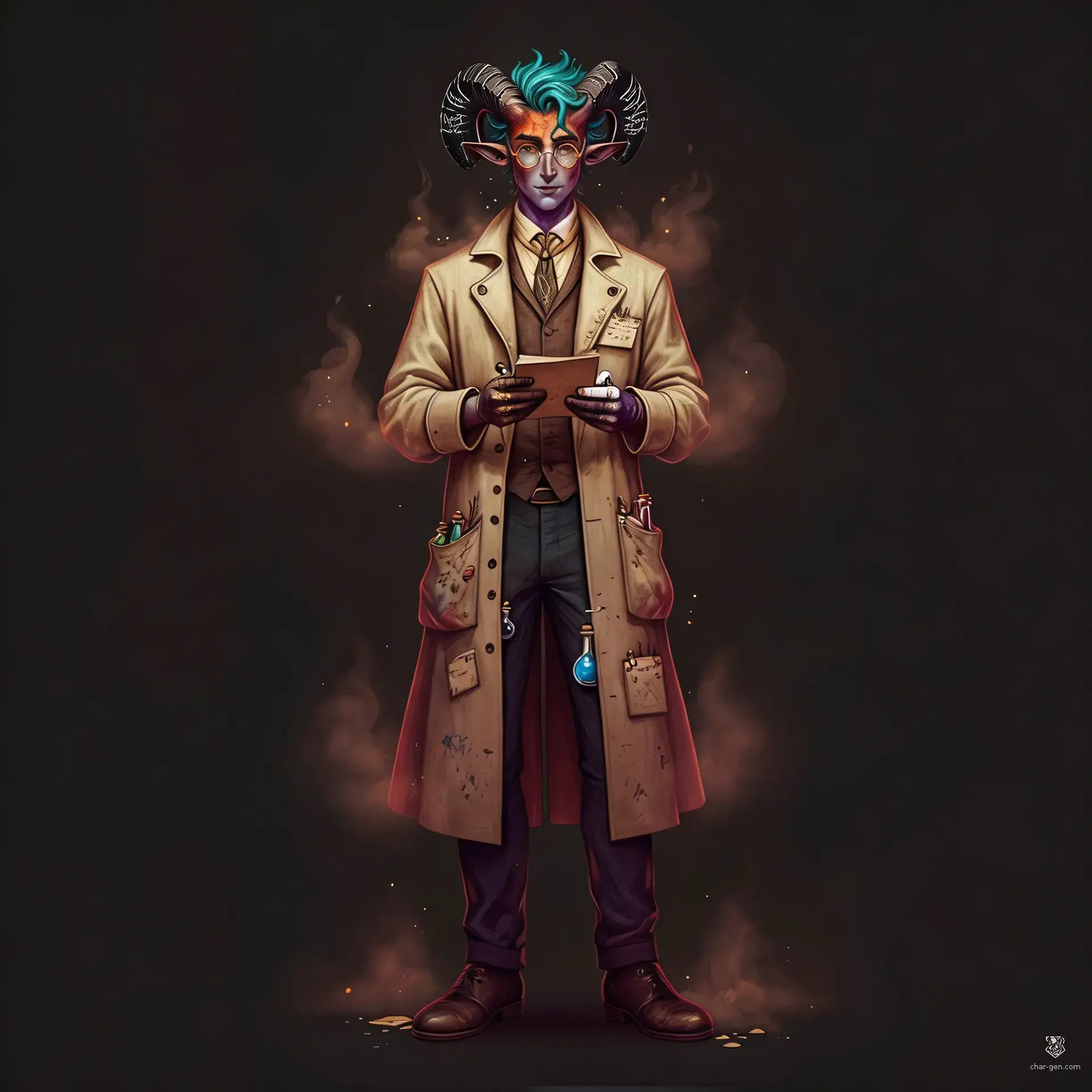 Quinnorvius 'Quinn' Chubble - AI-generated fantasy NPC
