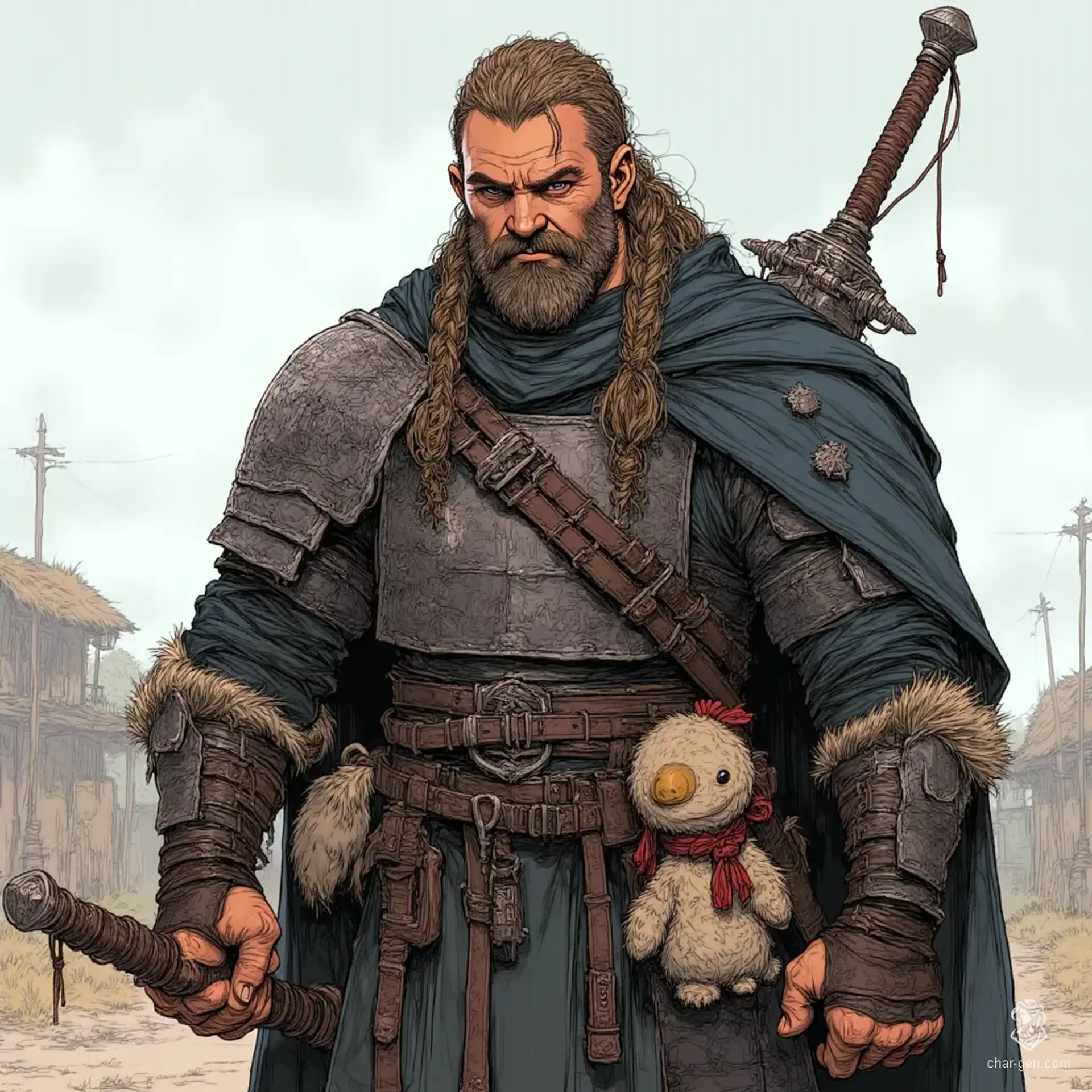 Thalen Norvek - AI-generated fantasy NPC