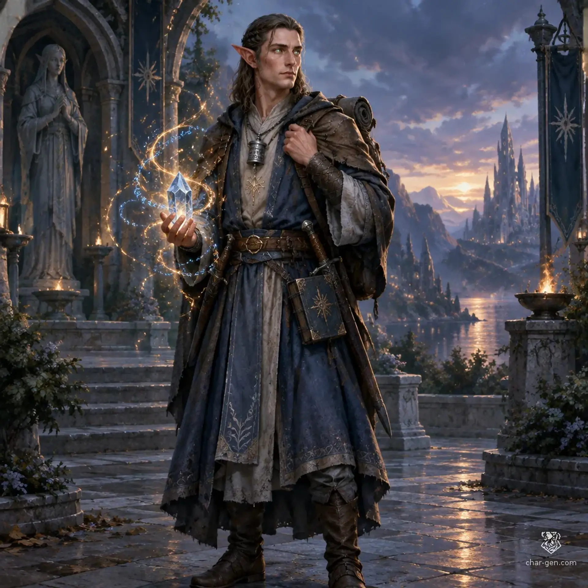 Brannoc Eirn - AI-generated fantasy Character