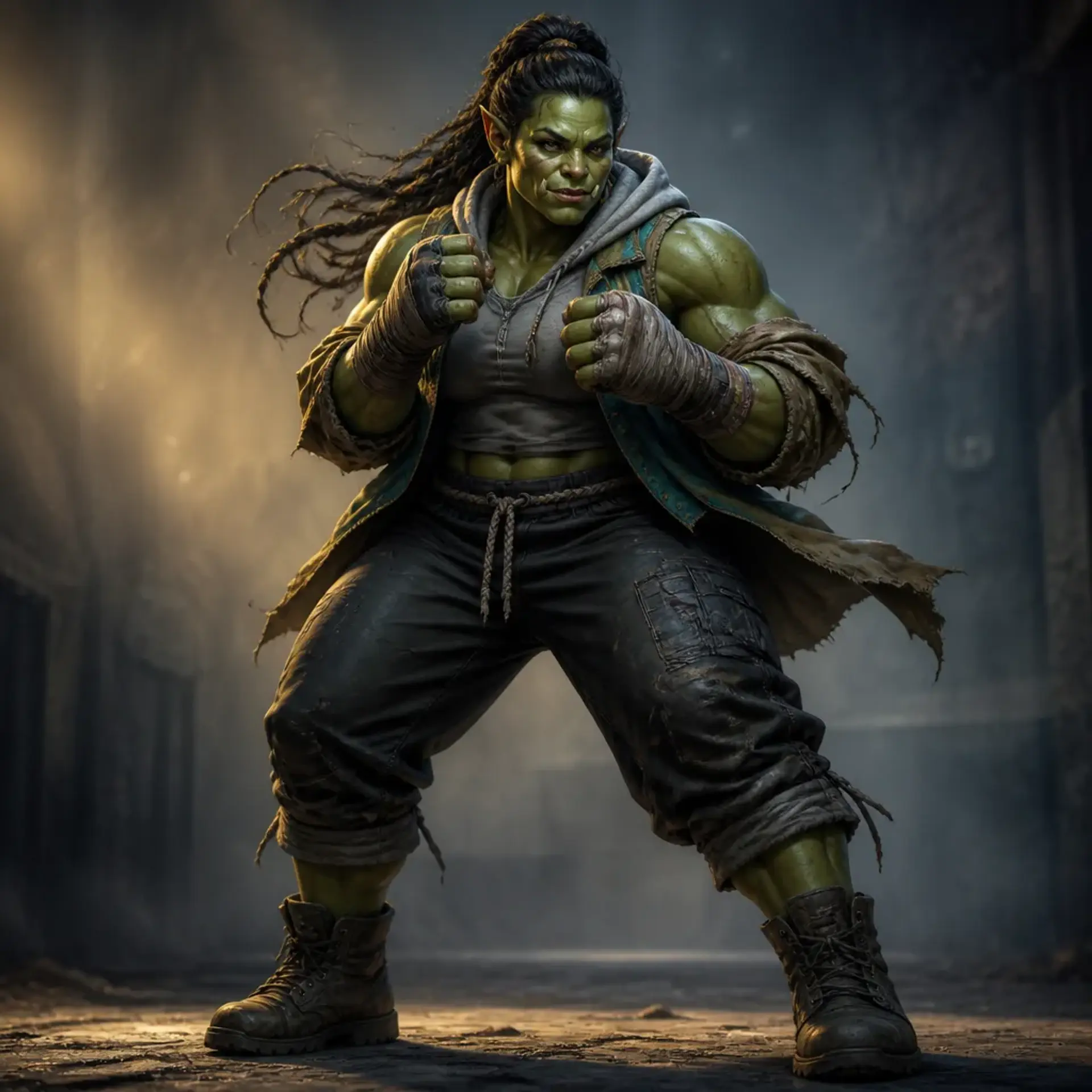 Brakka Stonefist - AI-generated fantasy Character