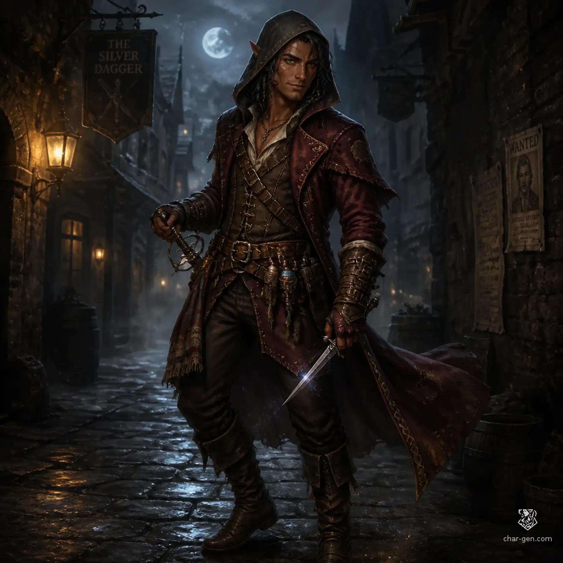 Ronald - AI-generated fantasy Character