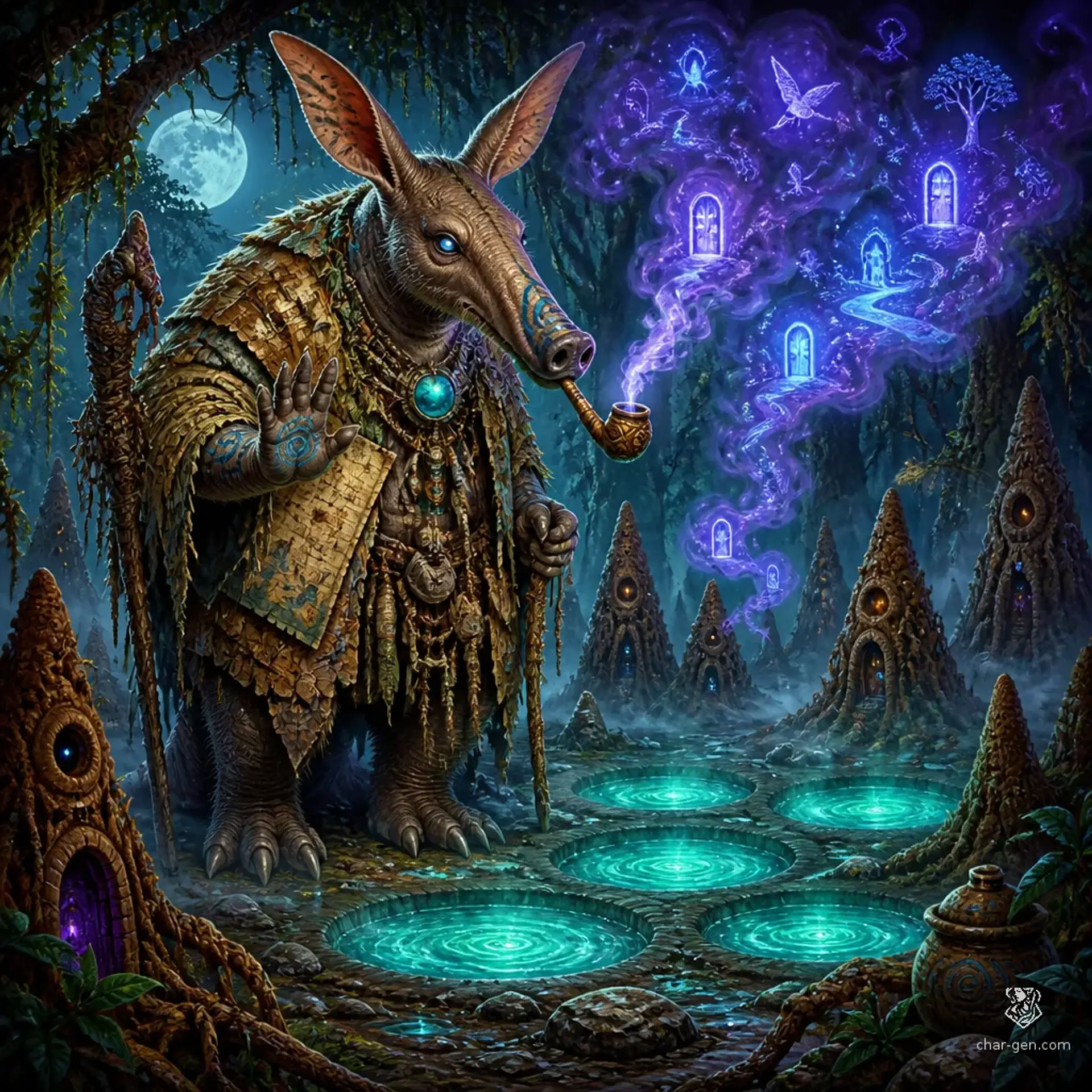 Cyrano, Awakened Aardvark of the Five Pools