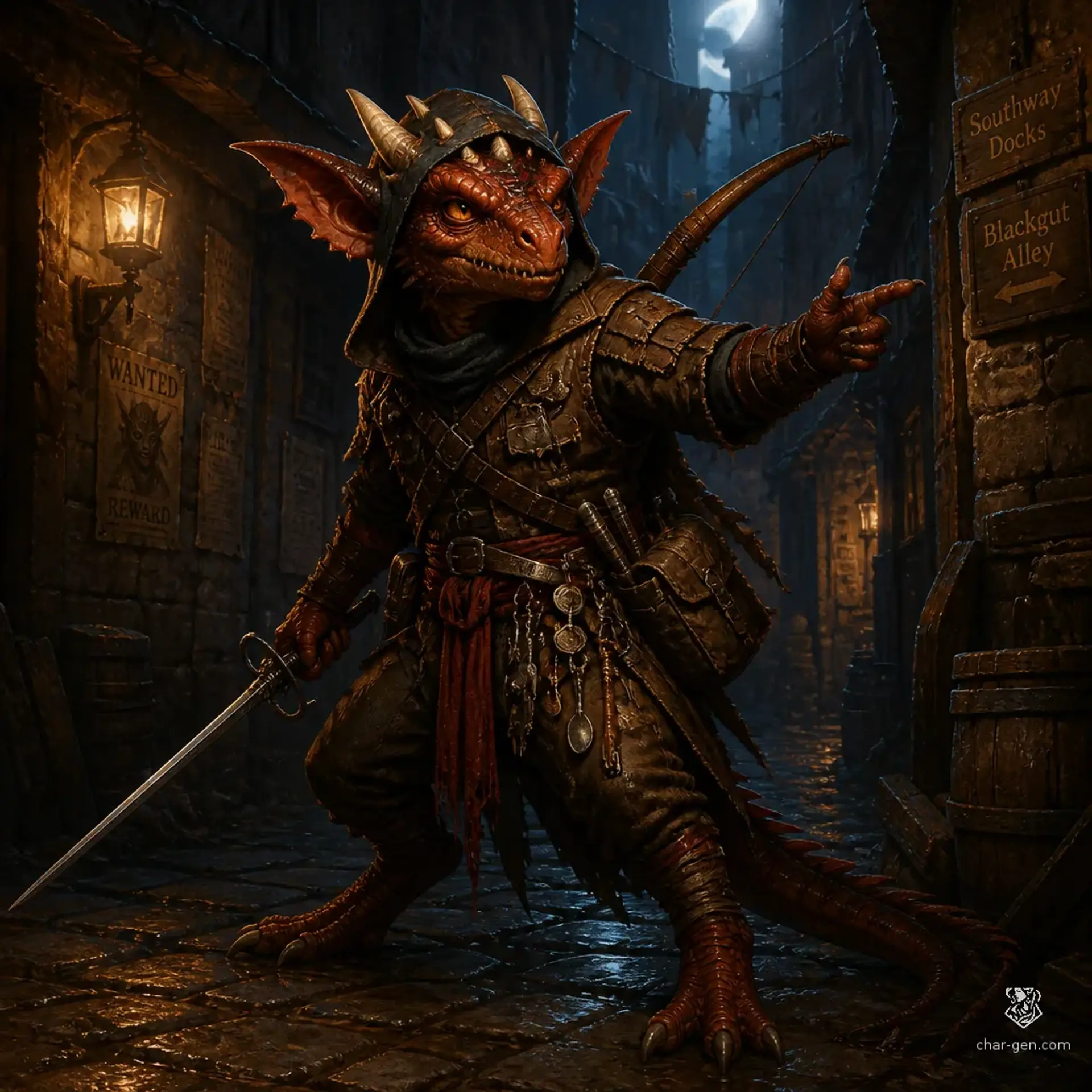 Oh No III - AI-generated fantasy Character