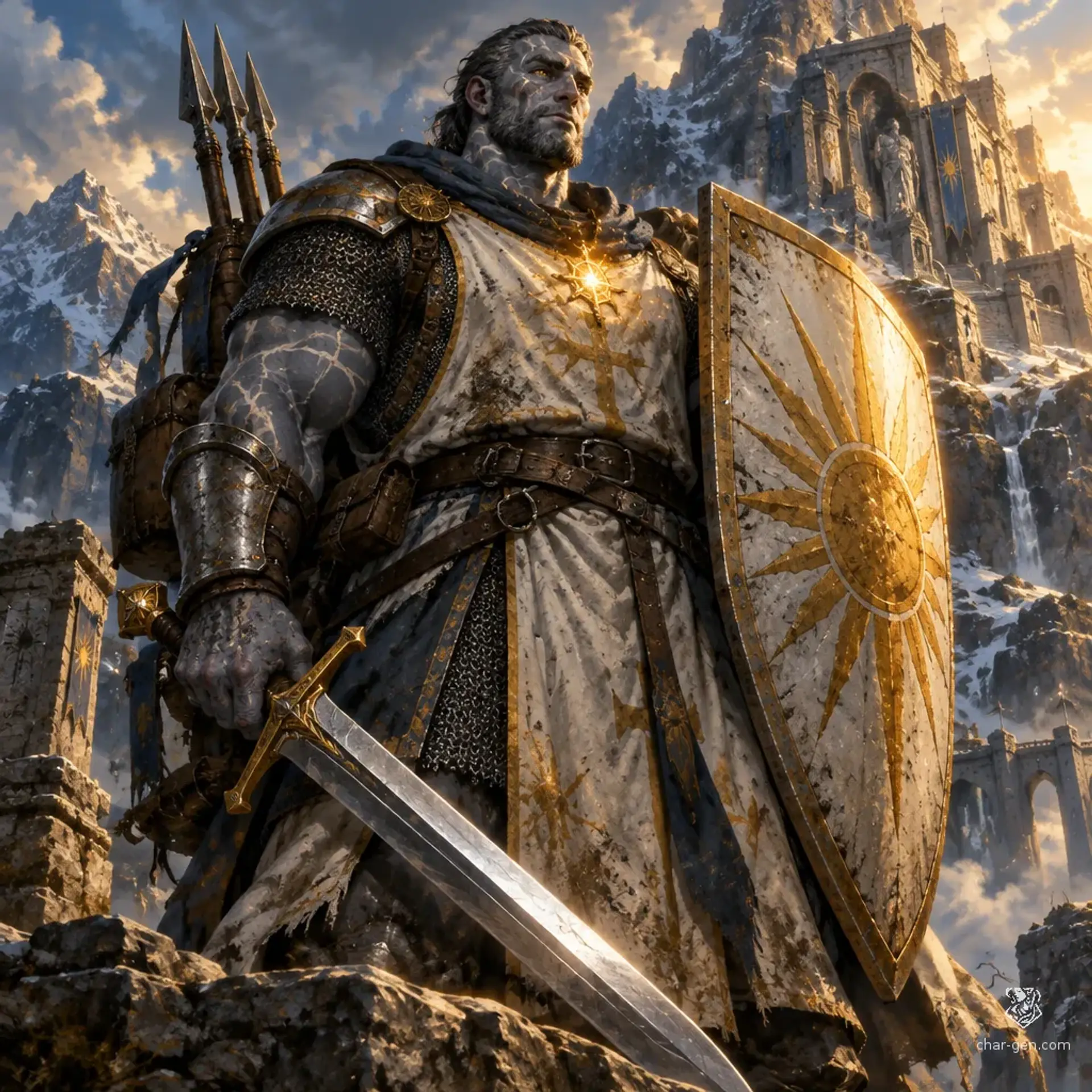Cock Buttowski - AI-generated fantasy Character