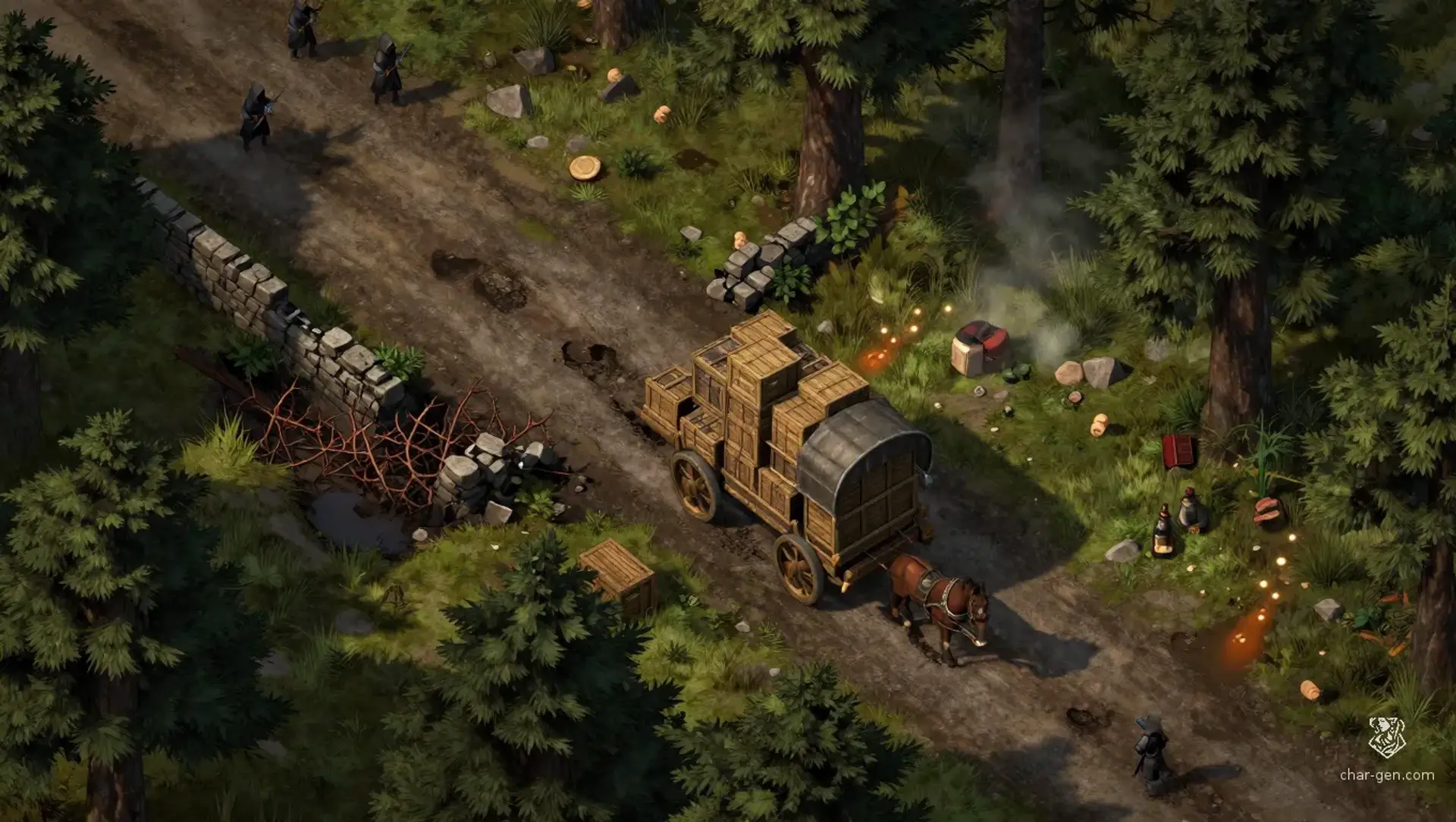 Protect the Wagon from the Cult Ambush
