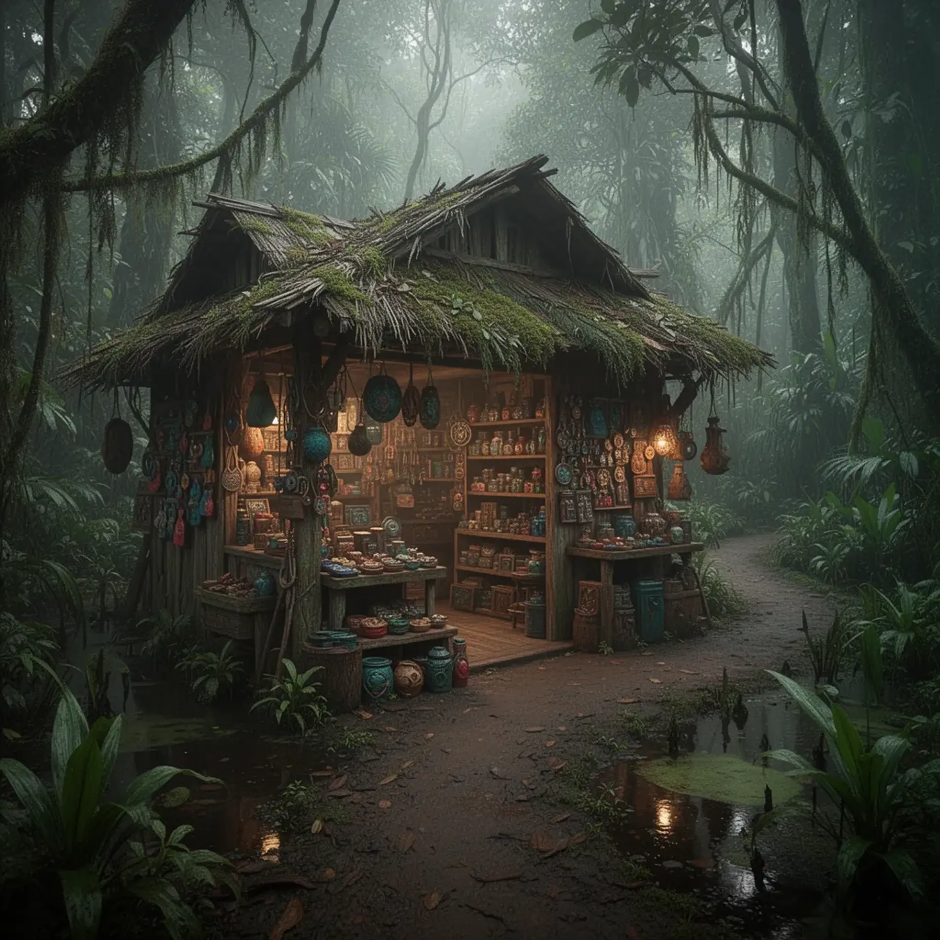 The Rusty Link - AI-generated fantasy Shop